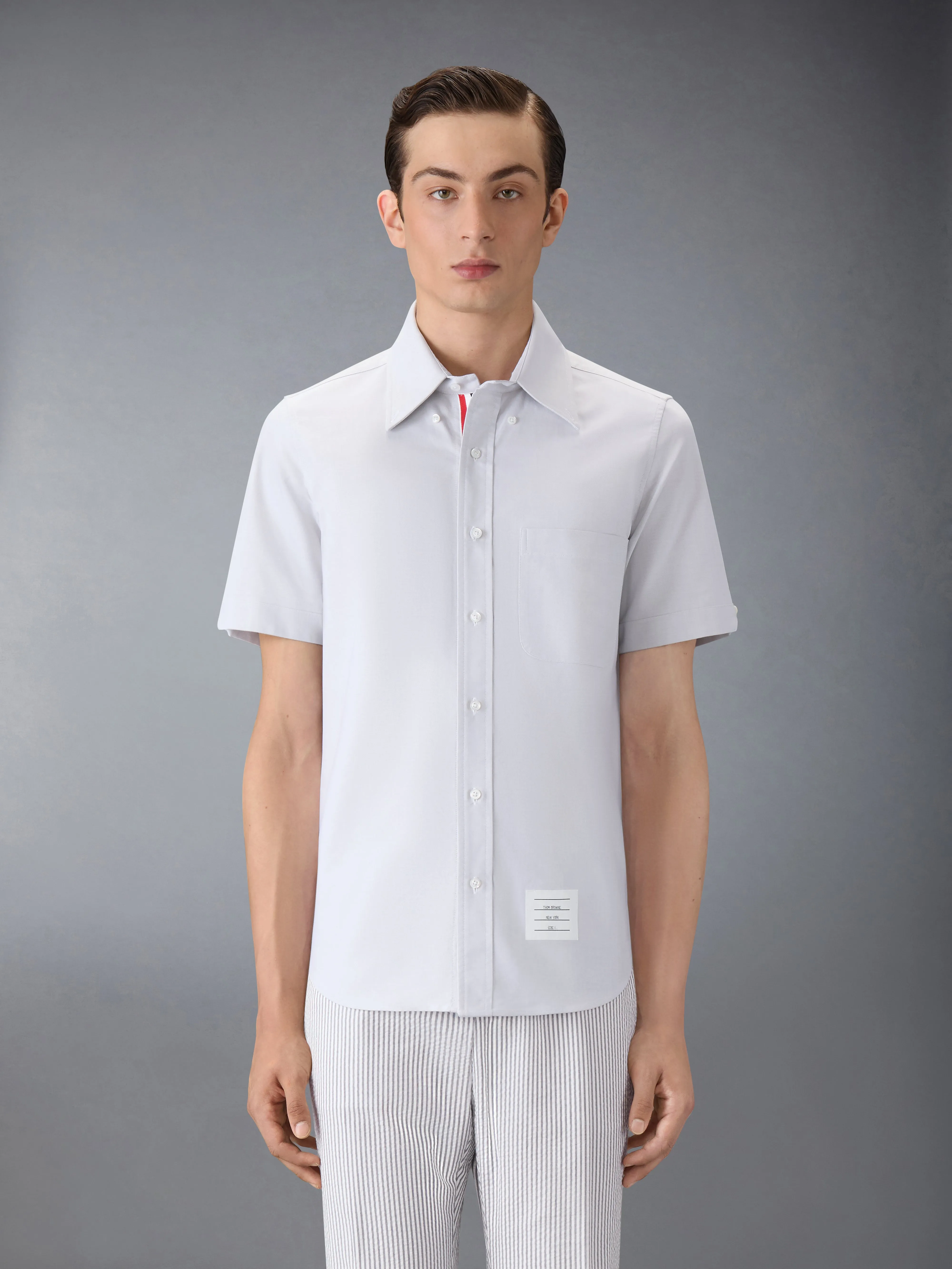 OXFORD SHORT SLEEVE SHIRT sold by Thom Browne product image thumbnail 2