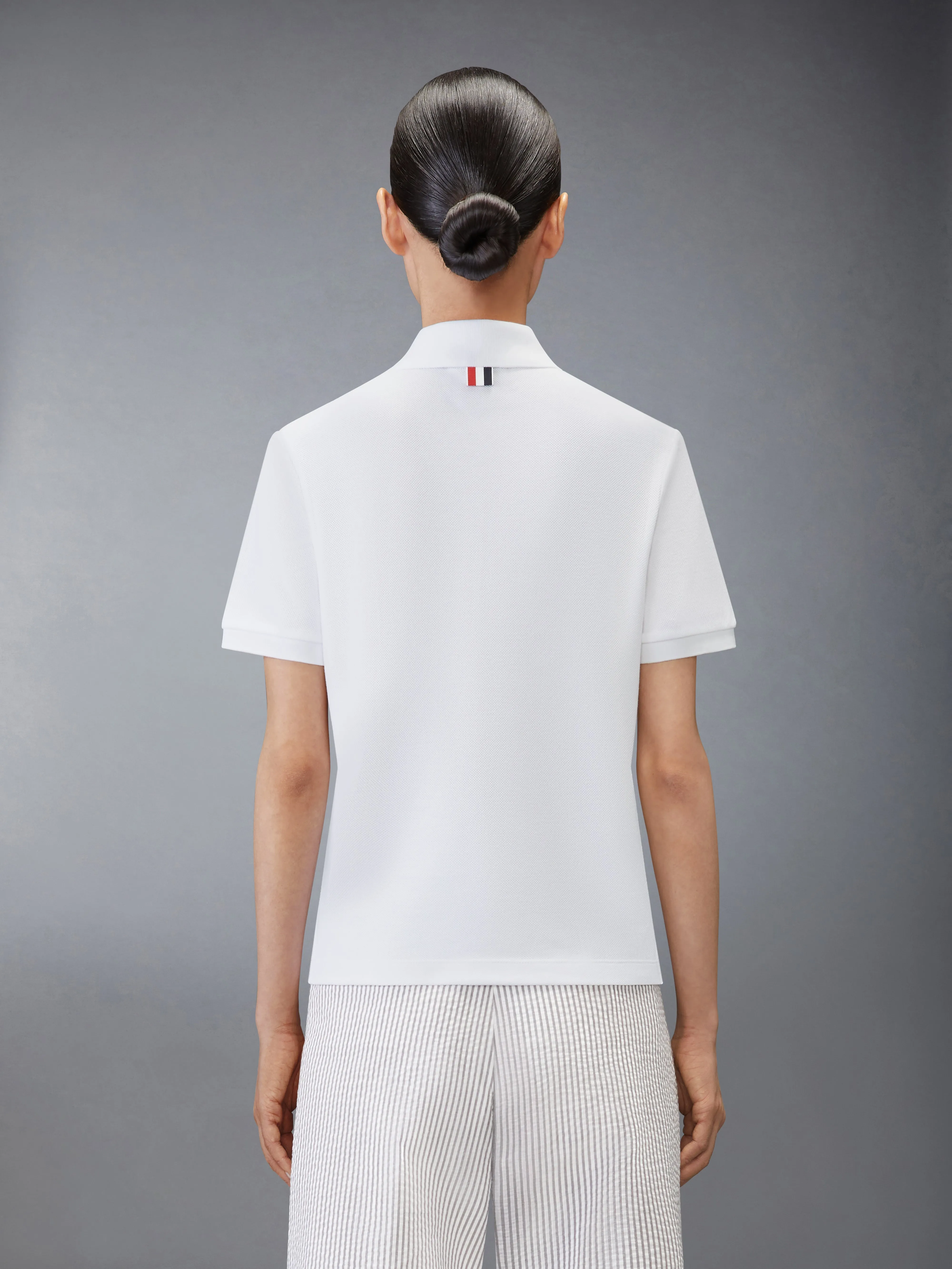 CLASSIC PIQUE 4-BAR POLO sold by Thom Browne product image thumbnail 2