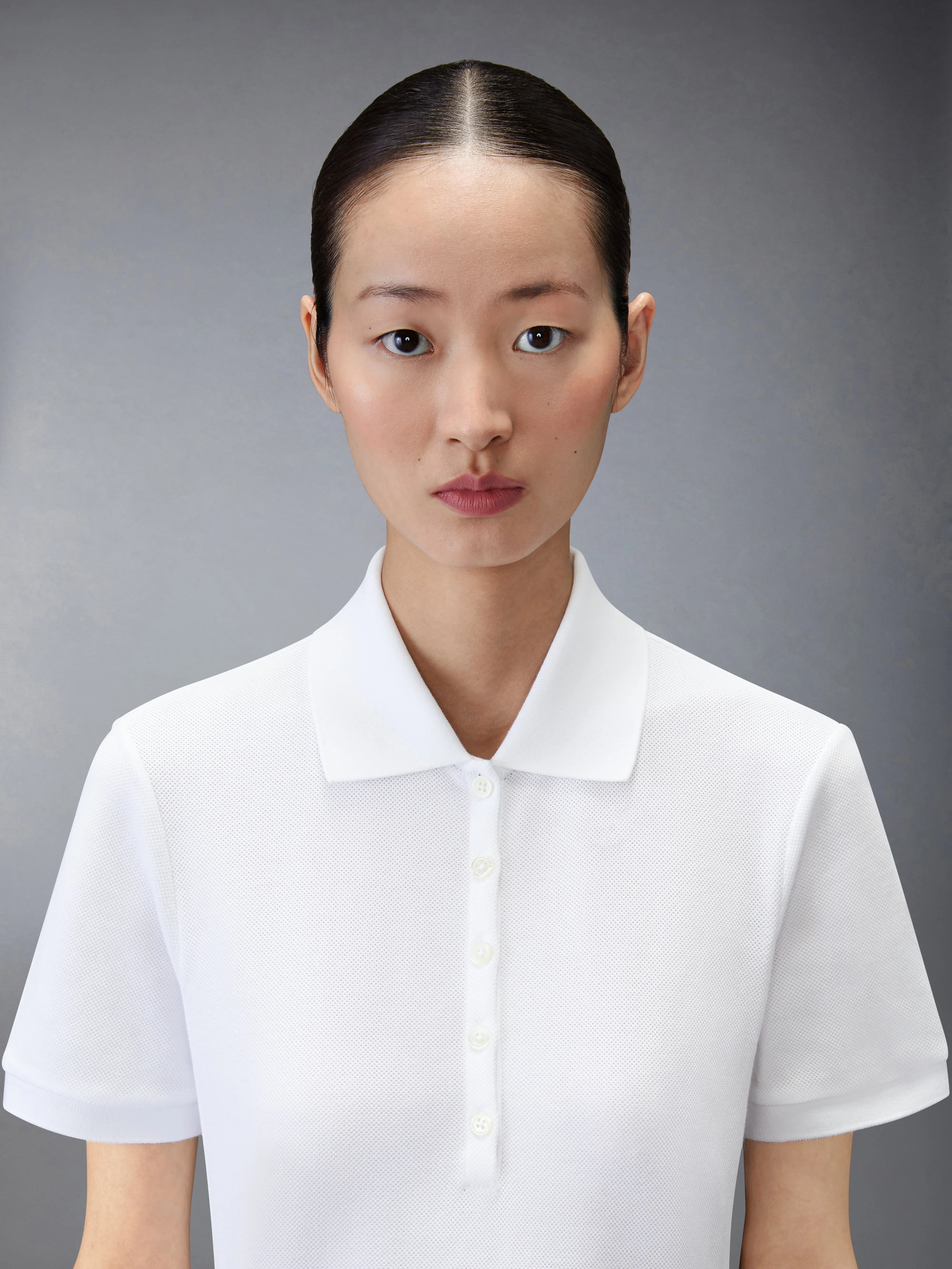 CLASSIC PIQUE 4-BAR POLO sold by Thom Browne product image thumbnail 4