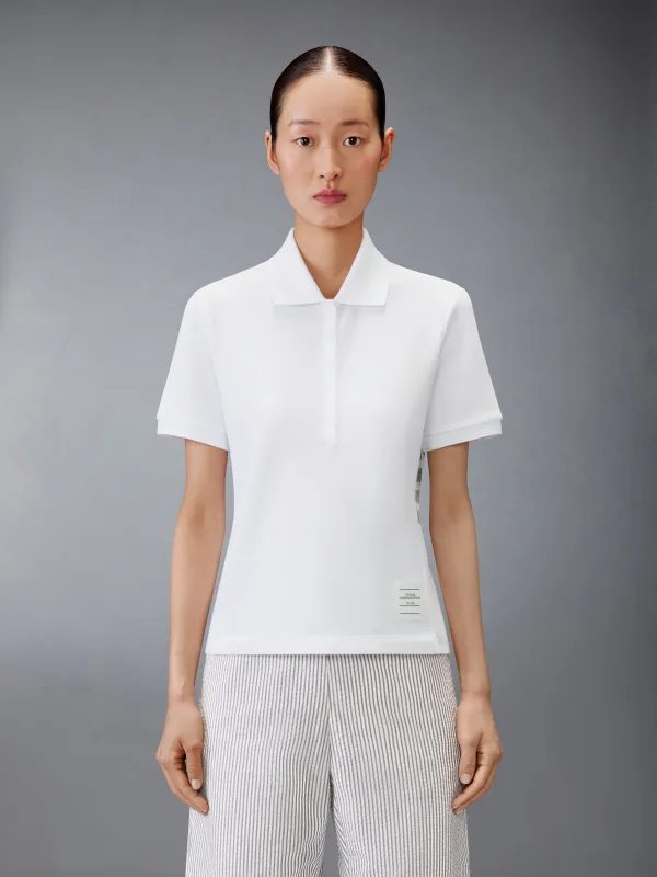 CLASSIC PIQUE 4-BAR POLO sold by Thom Browne