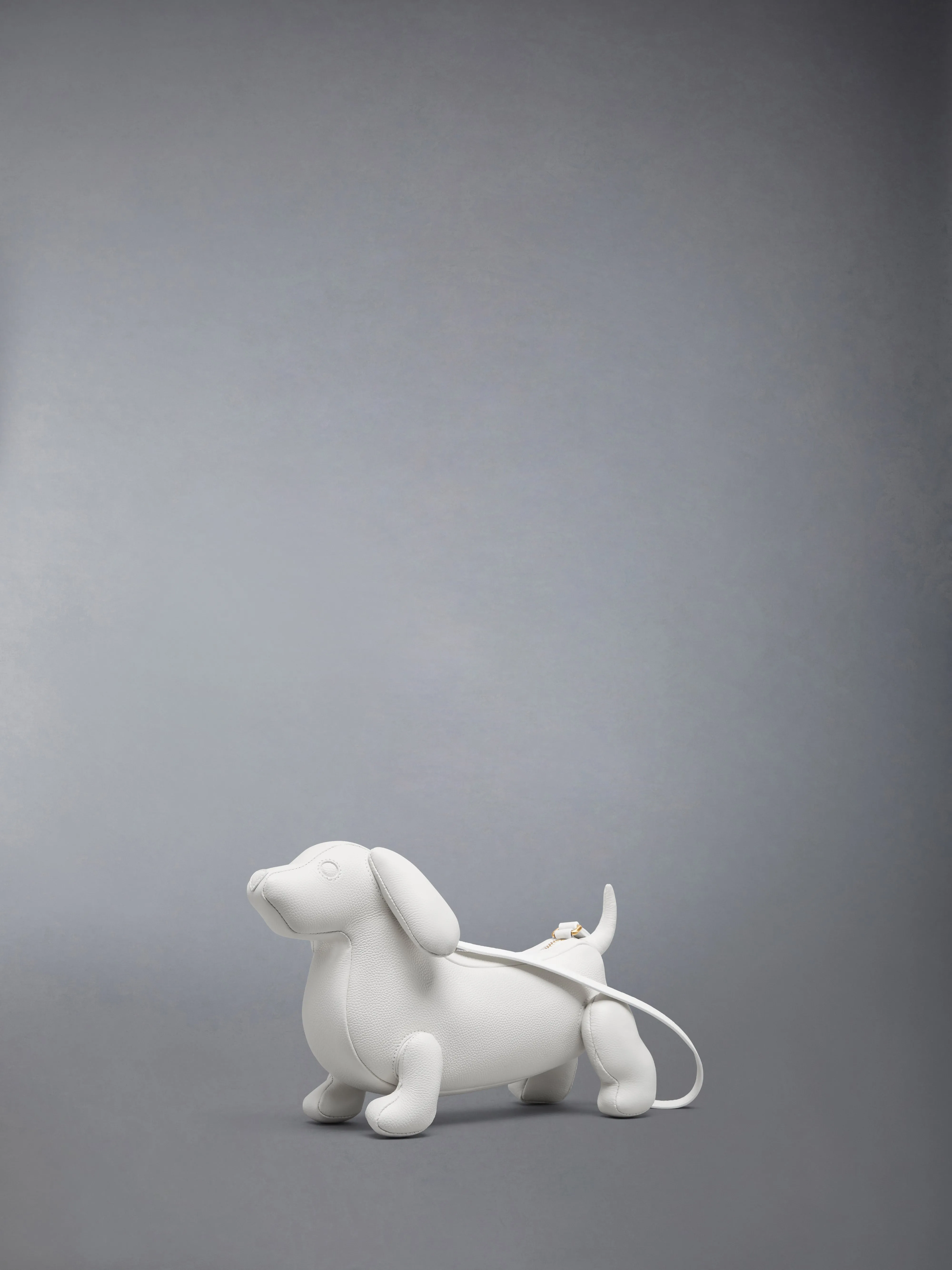 PEBBLE GRAIN HECTOR BAGUETTE BAG sold by Thom Browne product image thumbnail 2