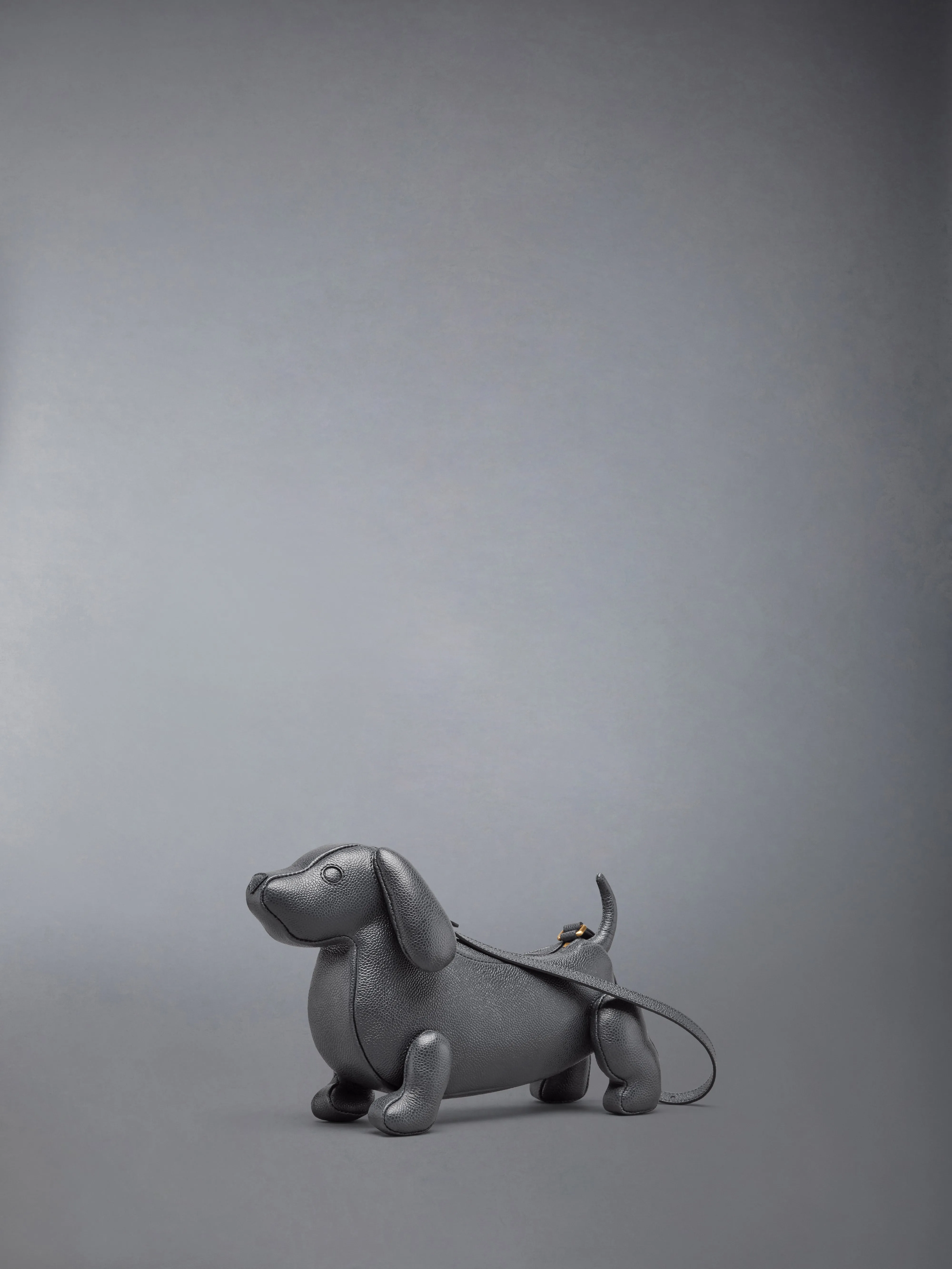 PEBBLE GRAIN HECTOR BAGUETTE BAG sold by Thom Browne product image thumbnail 2