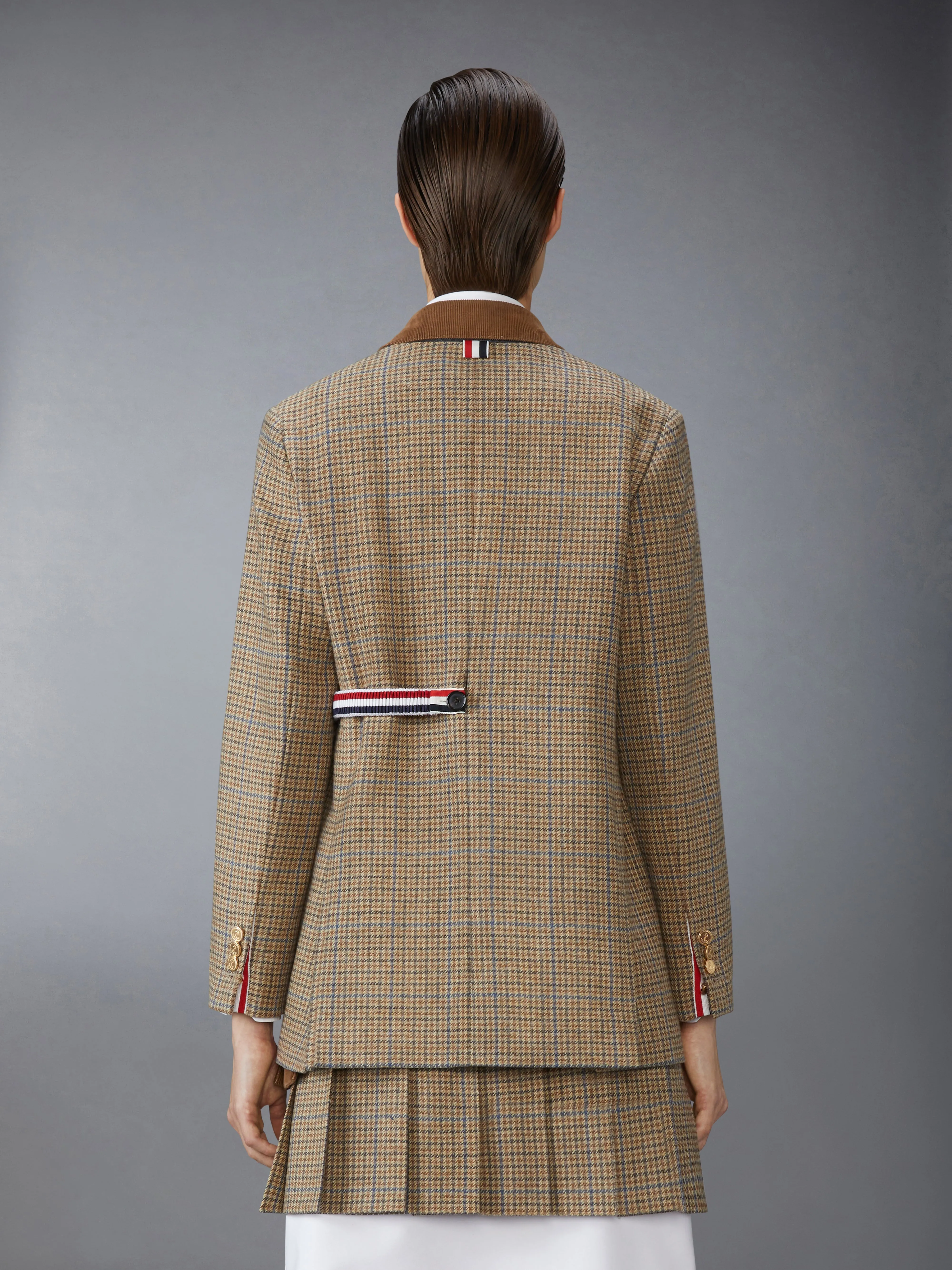 GUNCLUB CHECK CHEVIOT TWEED SPORTCOAT sold by Thom Browne product image thumbnail 4