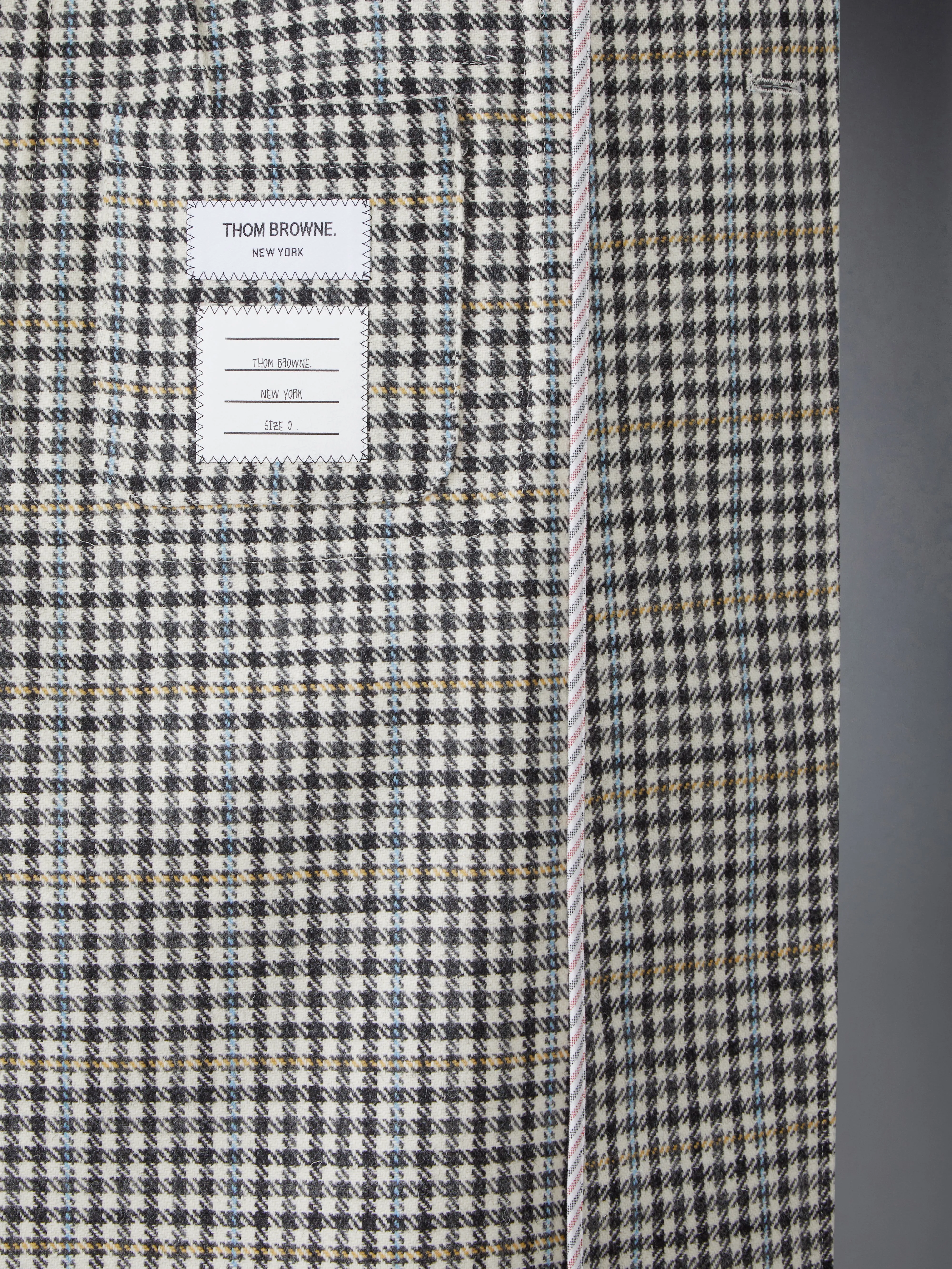 GUNCLUB CHECK HUNTING TWEED UNCONSTRUCTED OVERCOAT sold by Thom Browne product image thumbnail 5