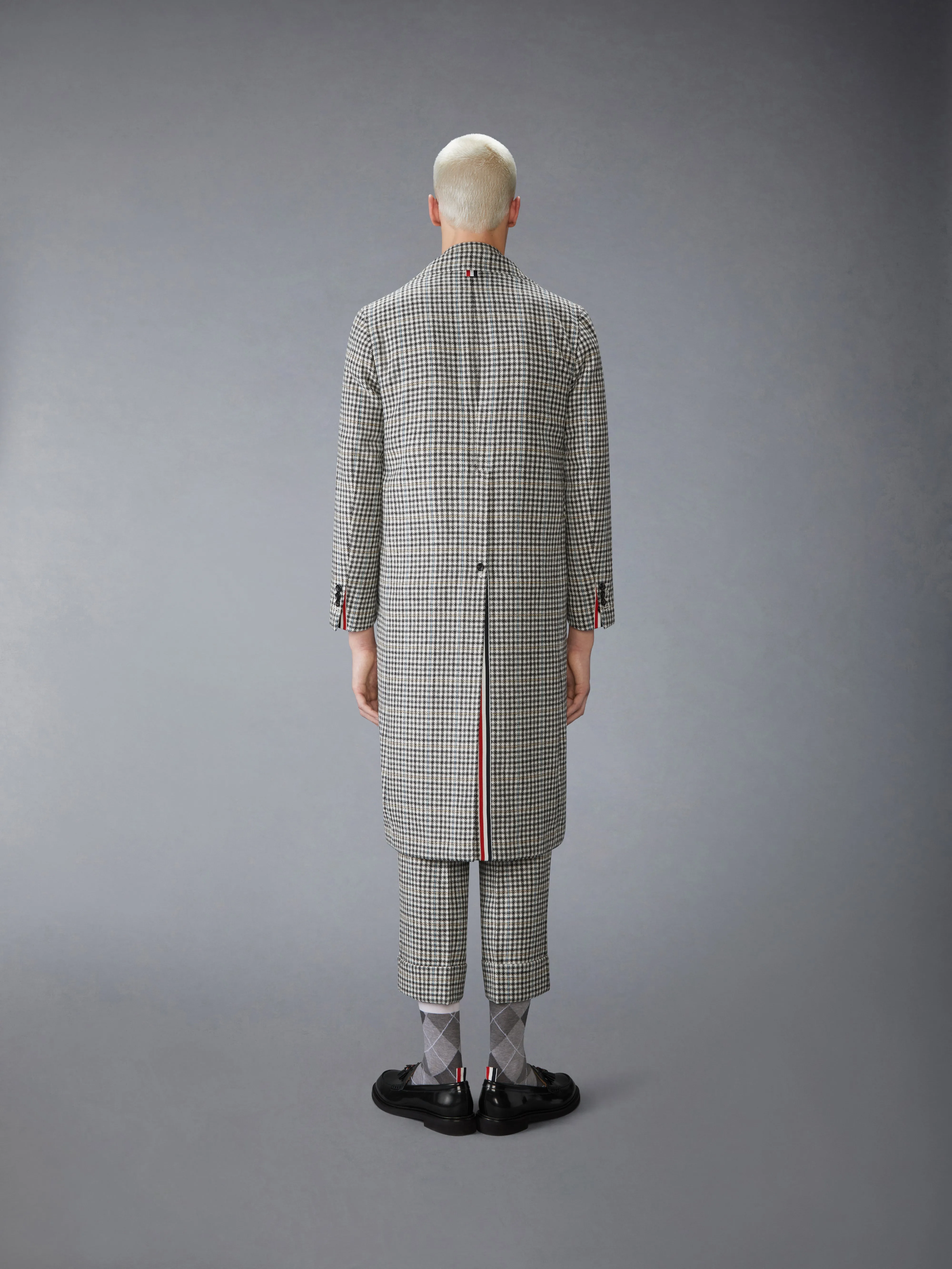 GUNCLUB CHECK HUNTING TWEED UNCONSTRUCTED OVERCOAT sold by Thom Browne product image thumbnail 2