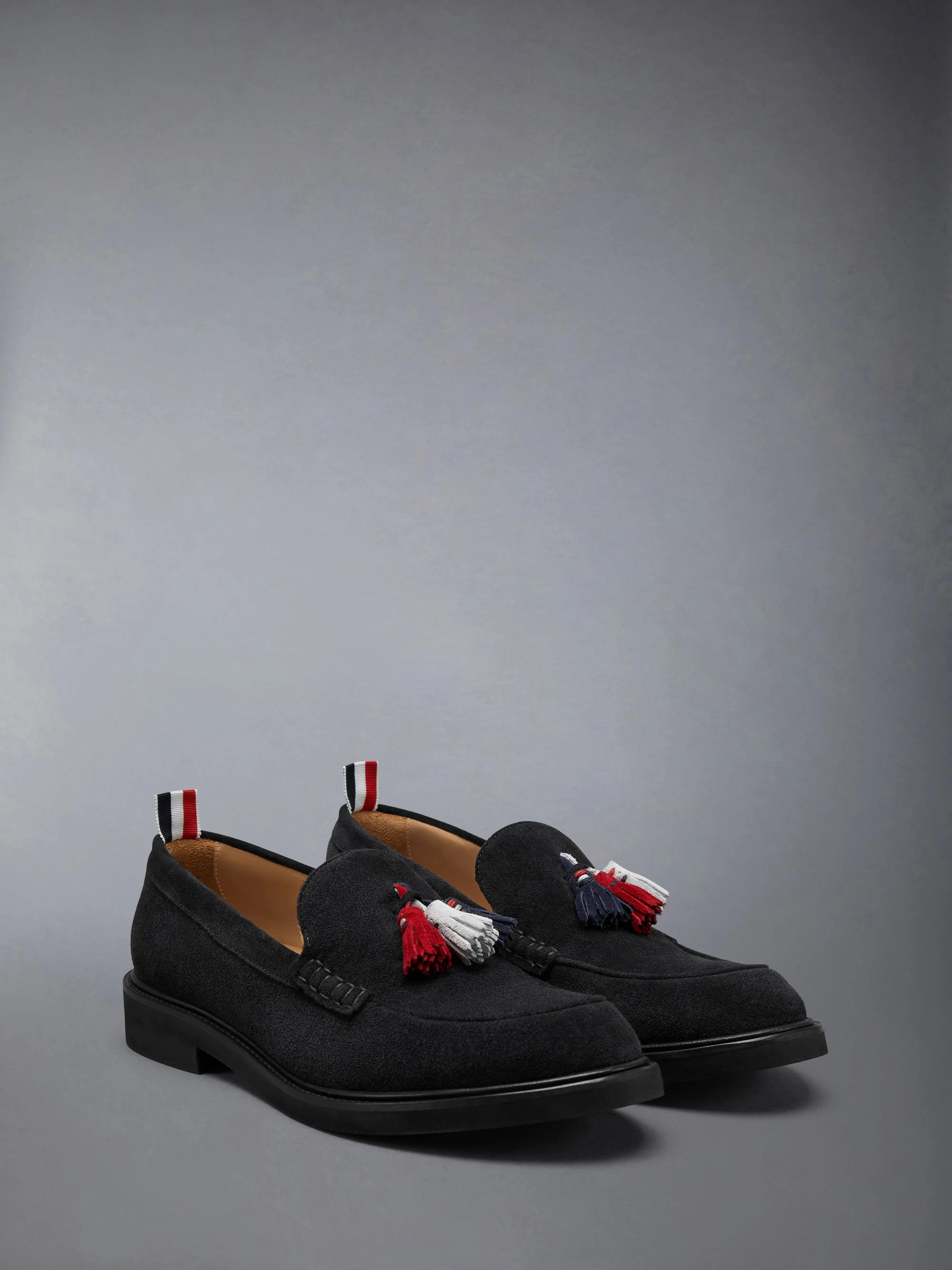 CALF SUEDE RWB TASSEL LOAFER sold by Thom Browne product image thumbnail 2