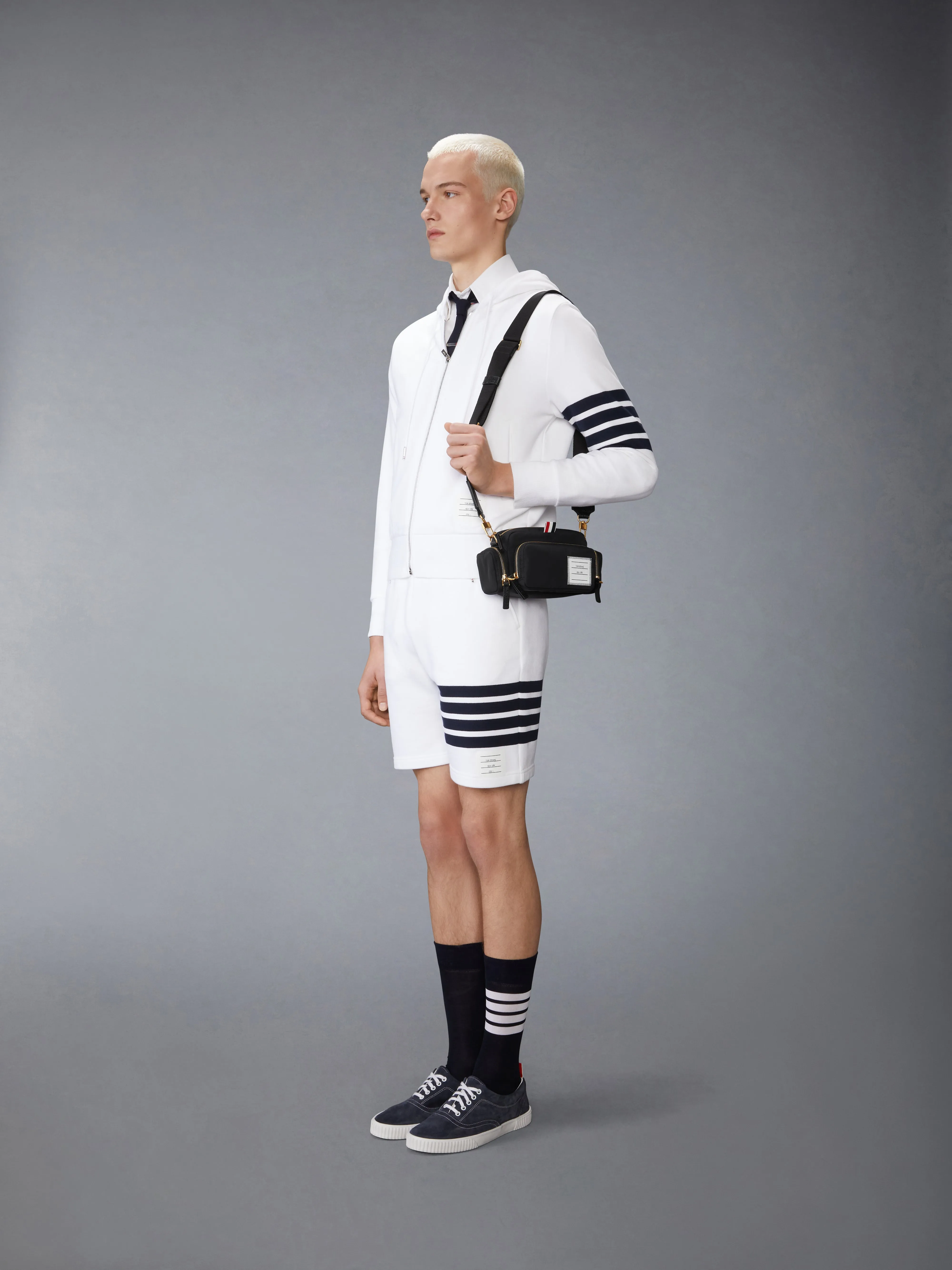 POLY TWILL CAMERA BAG sold by Thom Browne product image thumbnail 4