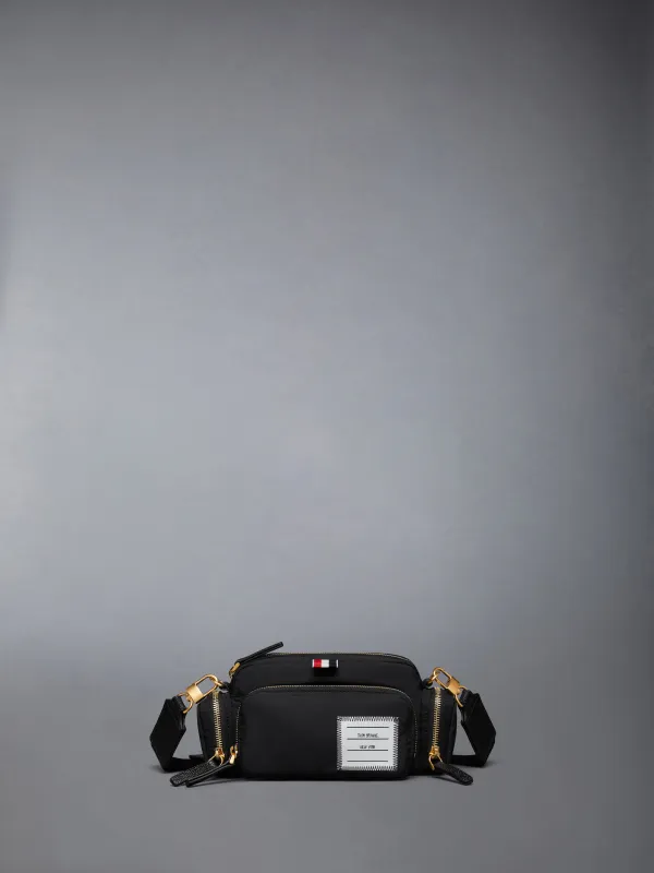 POLY TWILL CAMERA BAG sold by Thom Browne