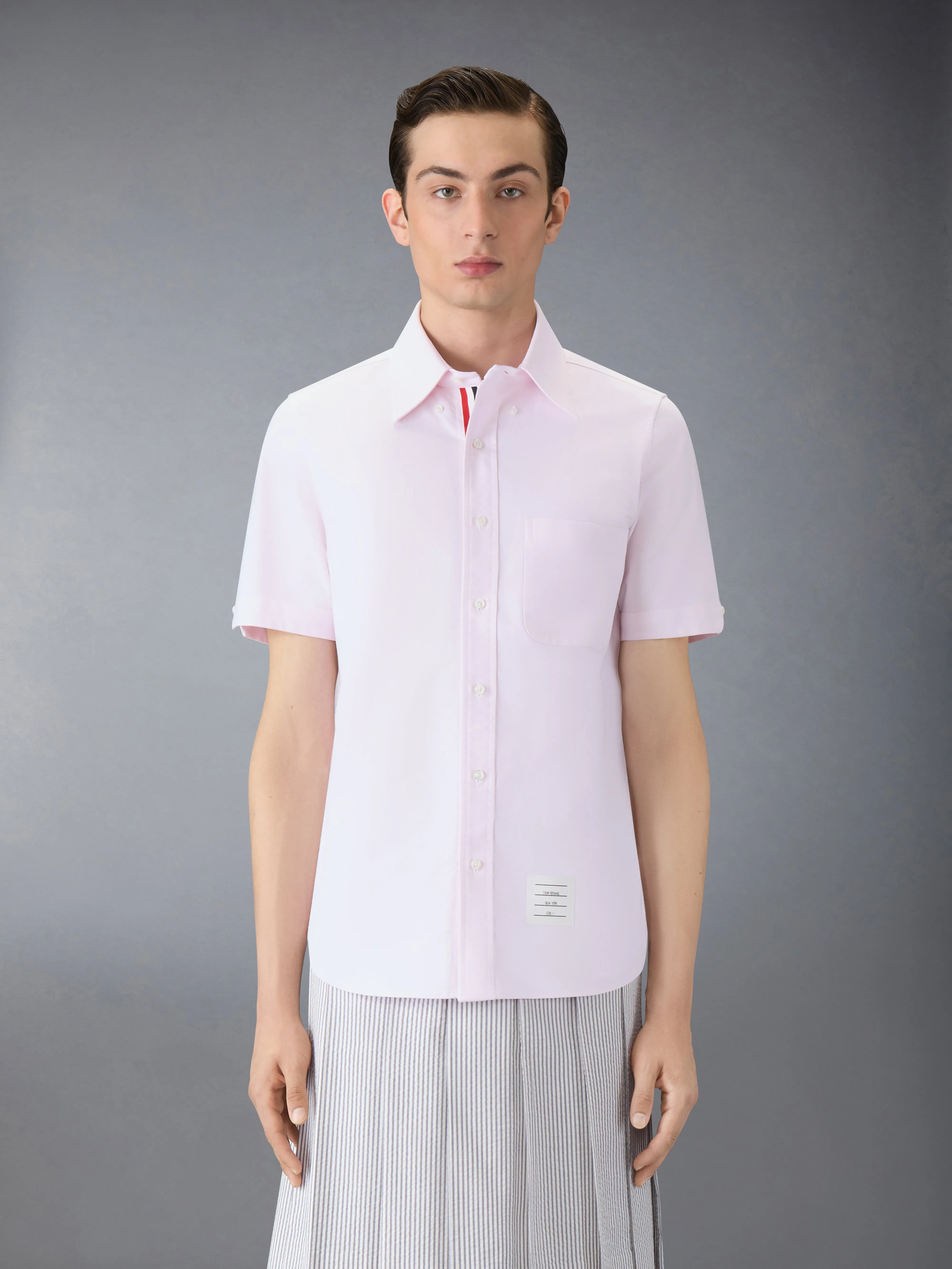 OXFORD SHORT SLEEVE SHIRT sold by Thom Browne product image thumbnail 2