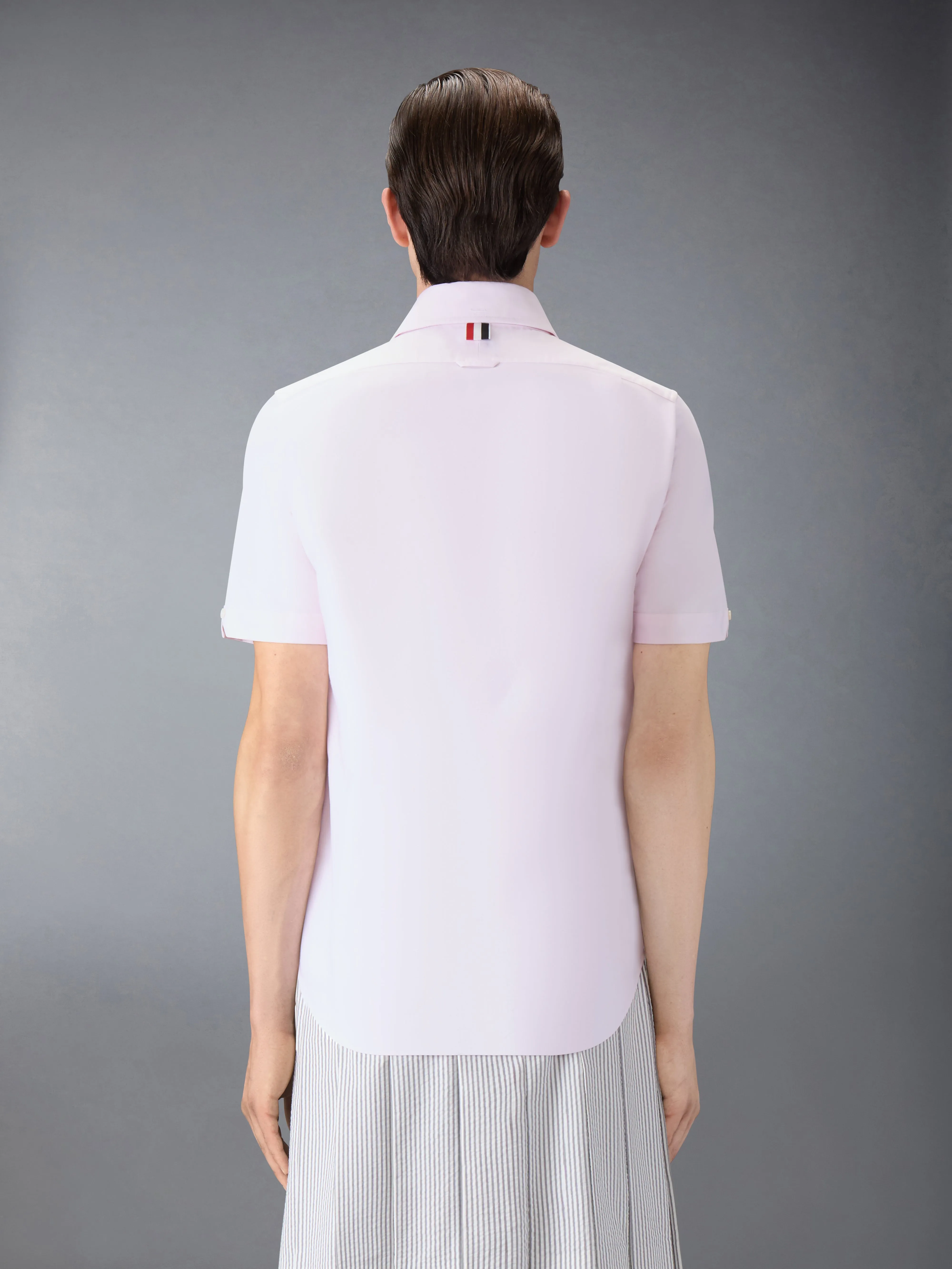 OXFORD SHORT SLEEVE SHIRT sold by Thom Browne product image thumbnail 3