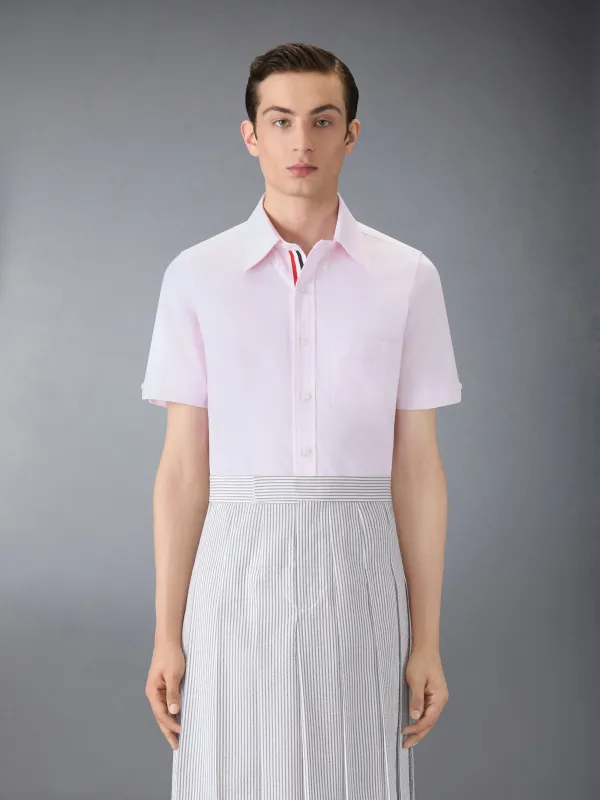 OXFORD SHORT SLEEVE SHIRT sold by Thom Browne