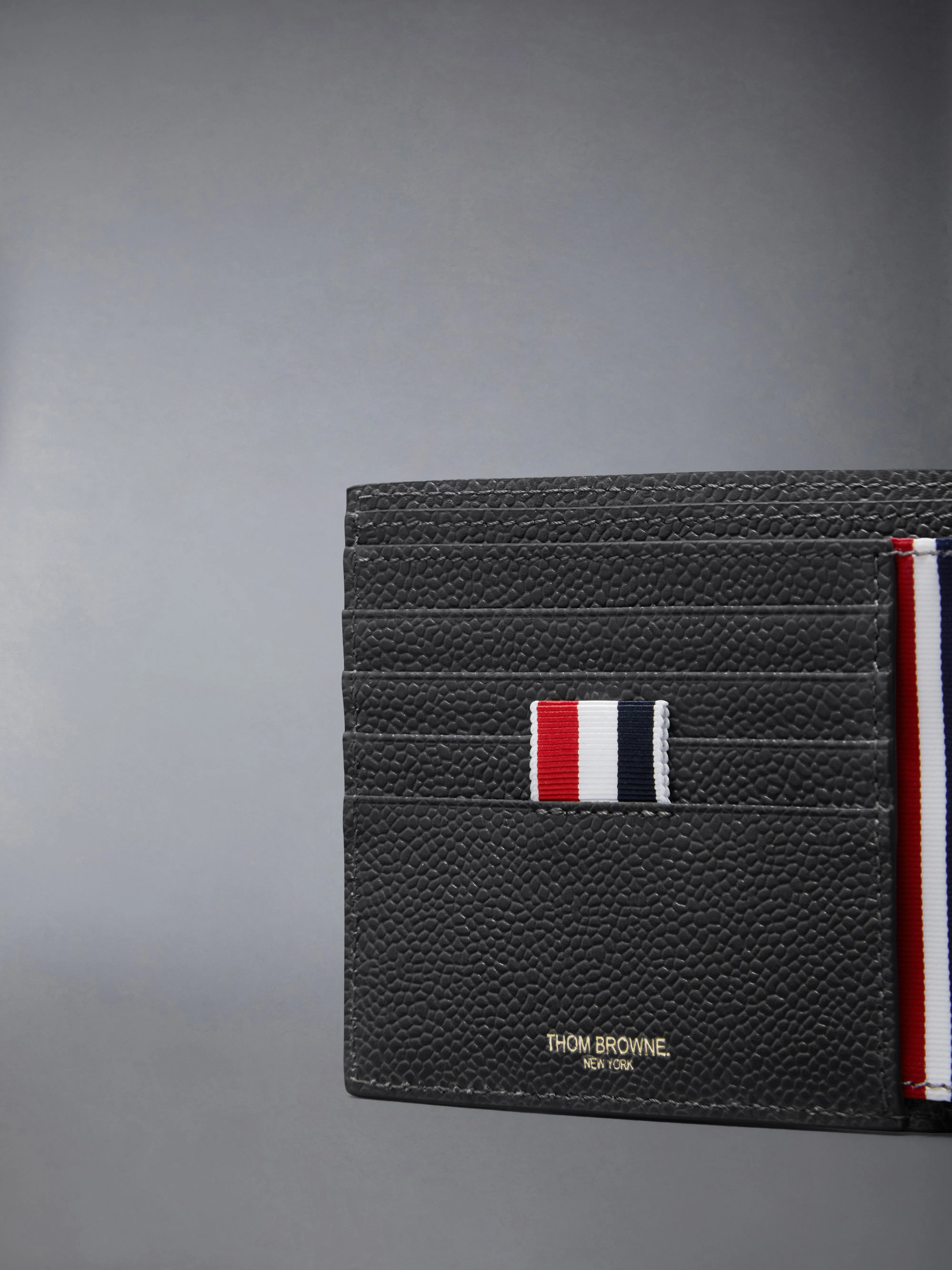 PEBBLE GRAIN BIFOLD sold by Thom Browne product image thumbnail 4