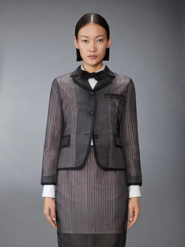 SILK ORGANZA SPORTCOAT sold by Thom Browne