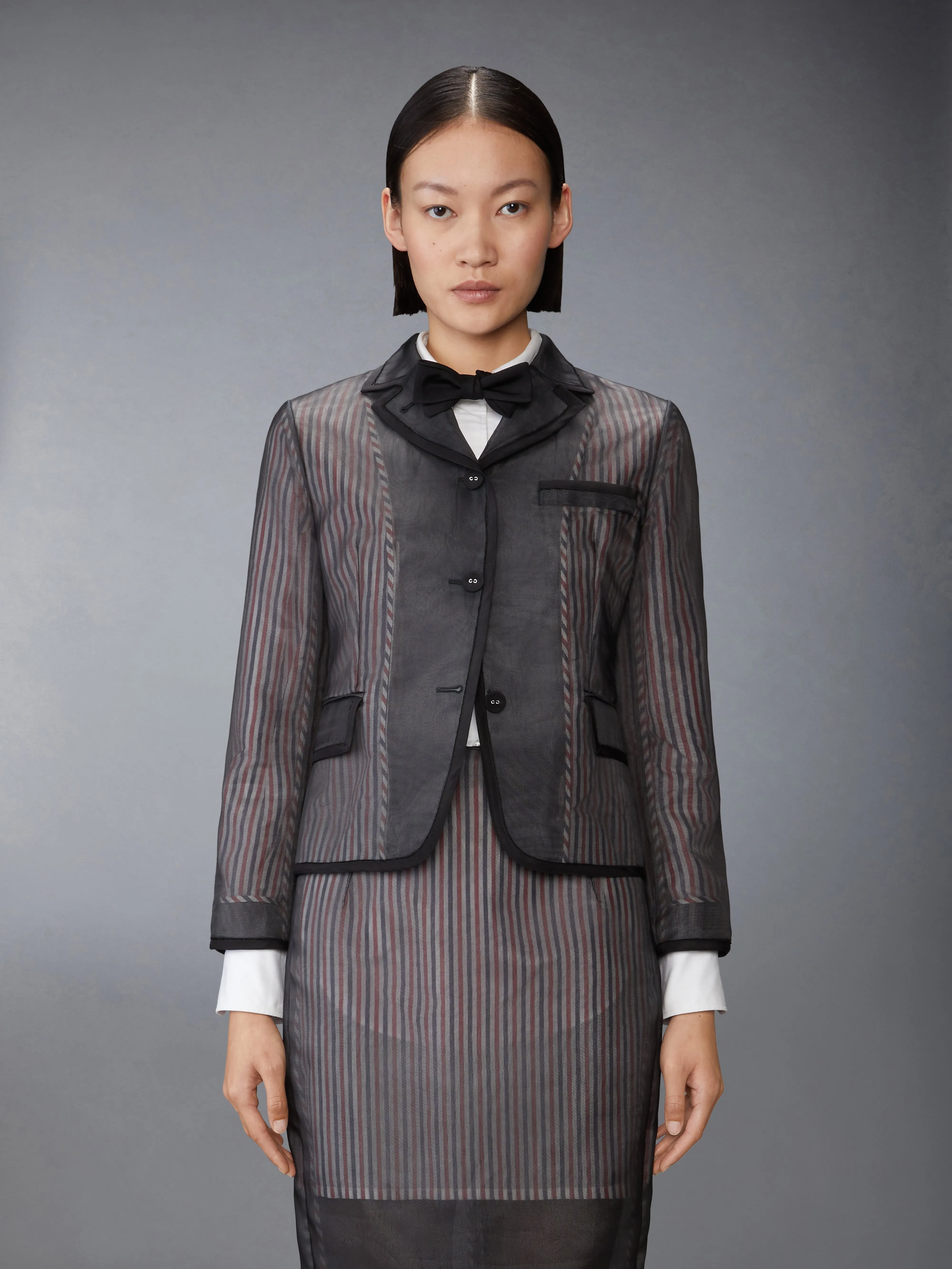 SILK ORGANZA SPORTCOAT sold by Thom Browne