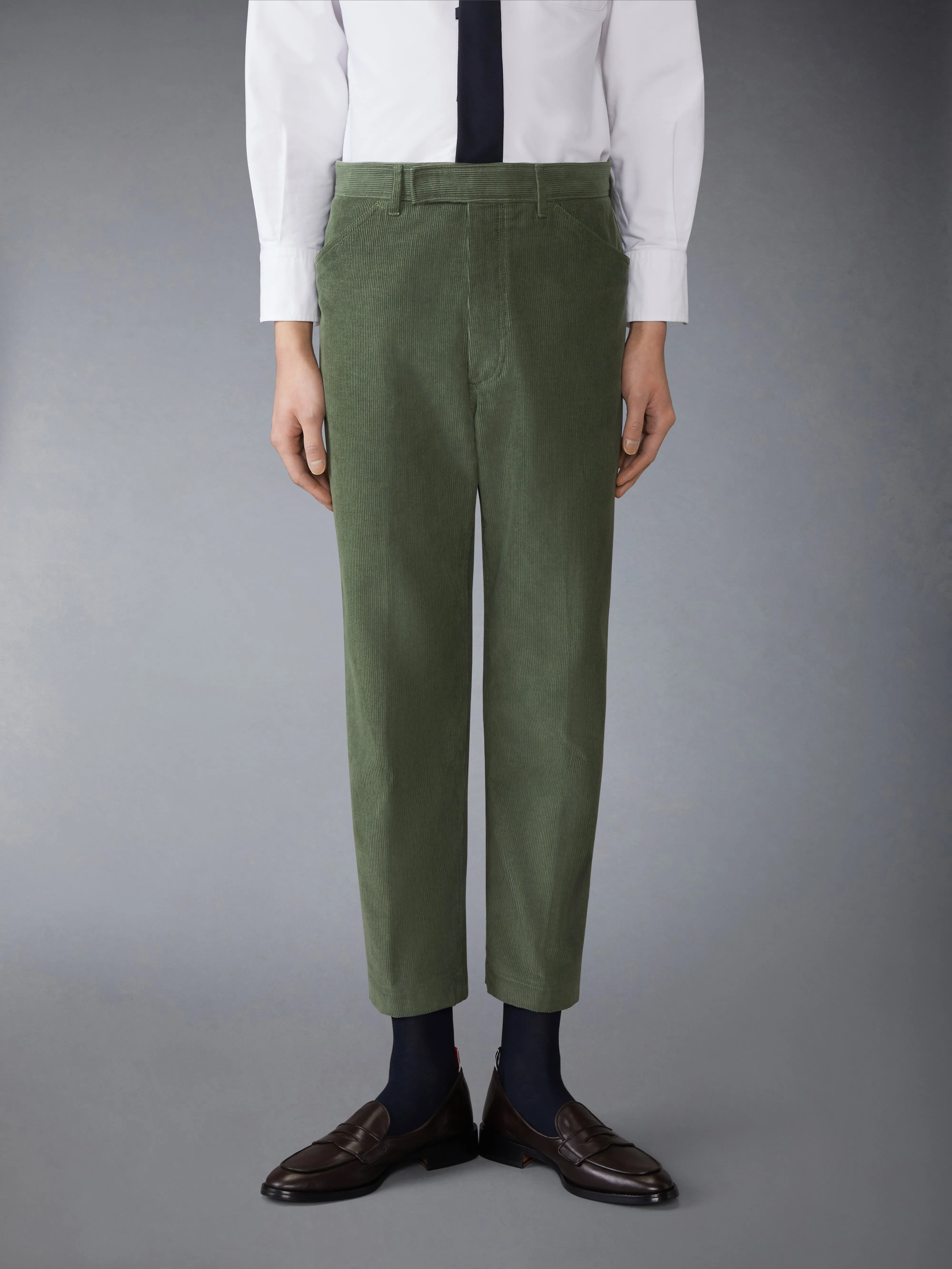 WALE CORDUROY TAPERED CHINO sold by Thom Browne