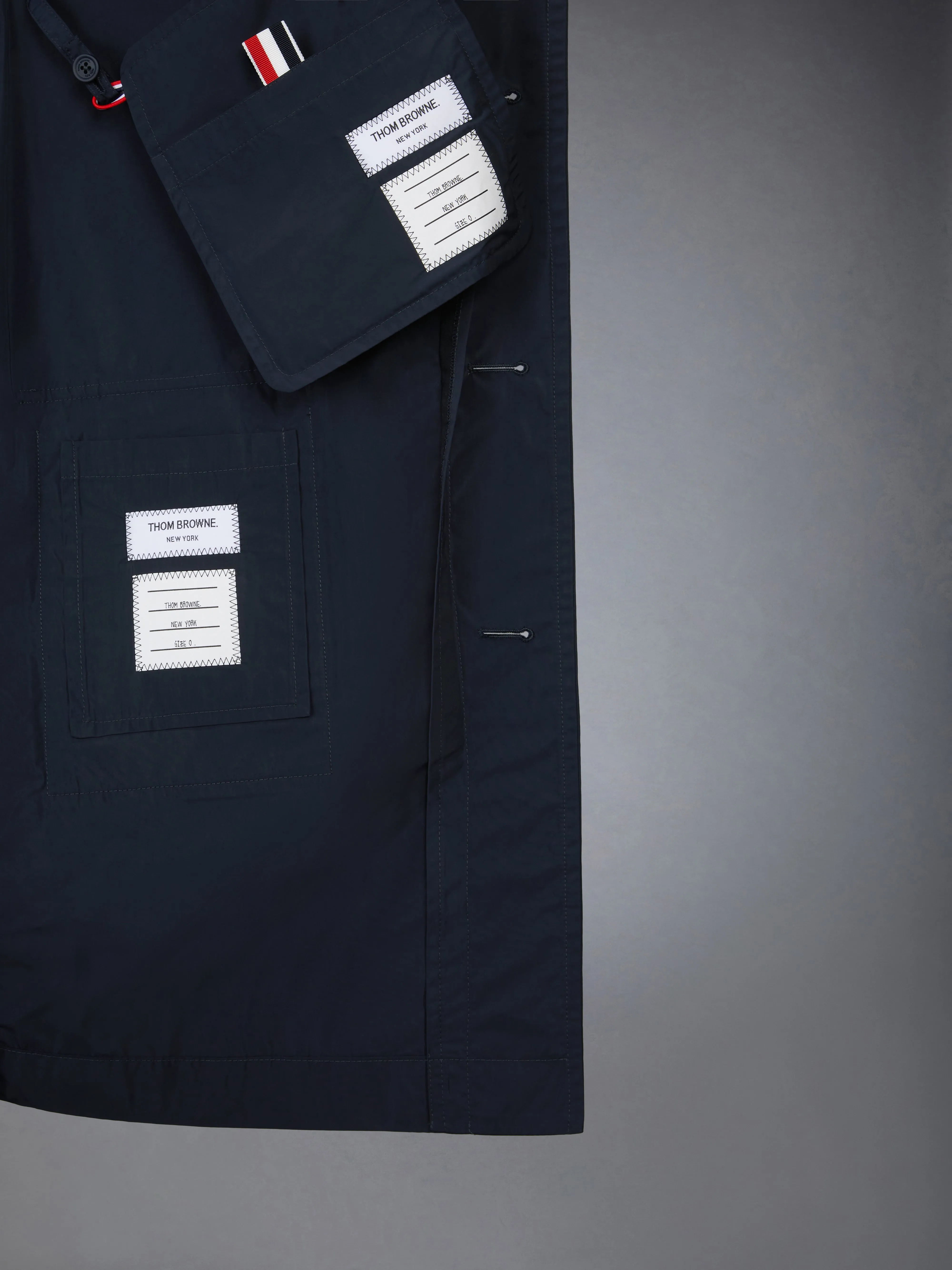 MEMORY TECH PACKABLE SMOCK sold by Thom Browne product image thumbnail 5