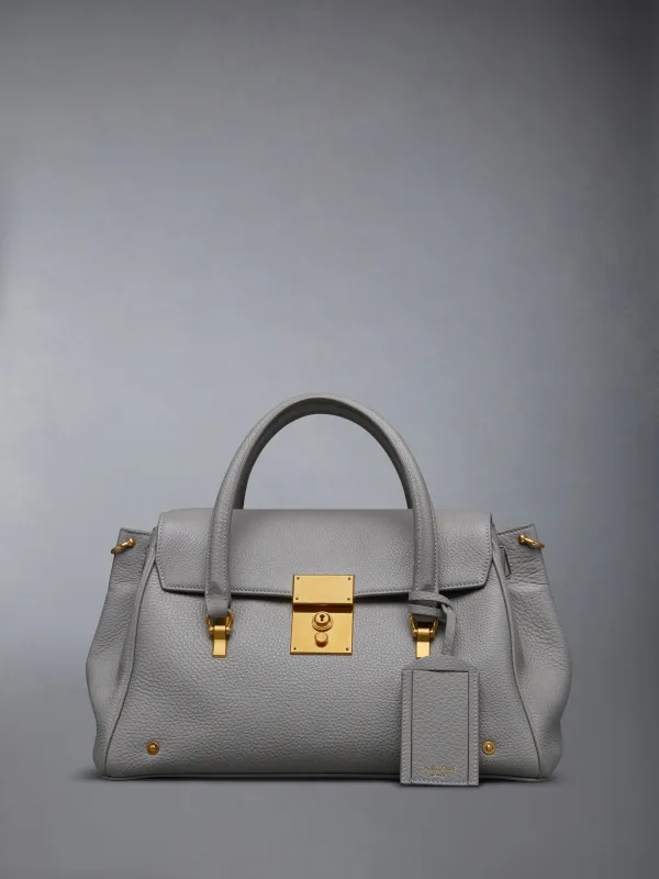 BOLTON BAG IN SOFT PEBBLE GRAIN LEATHER made by Thom Browne
