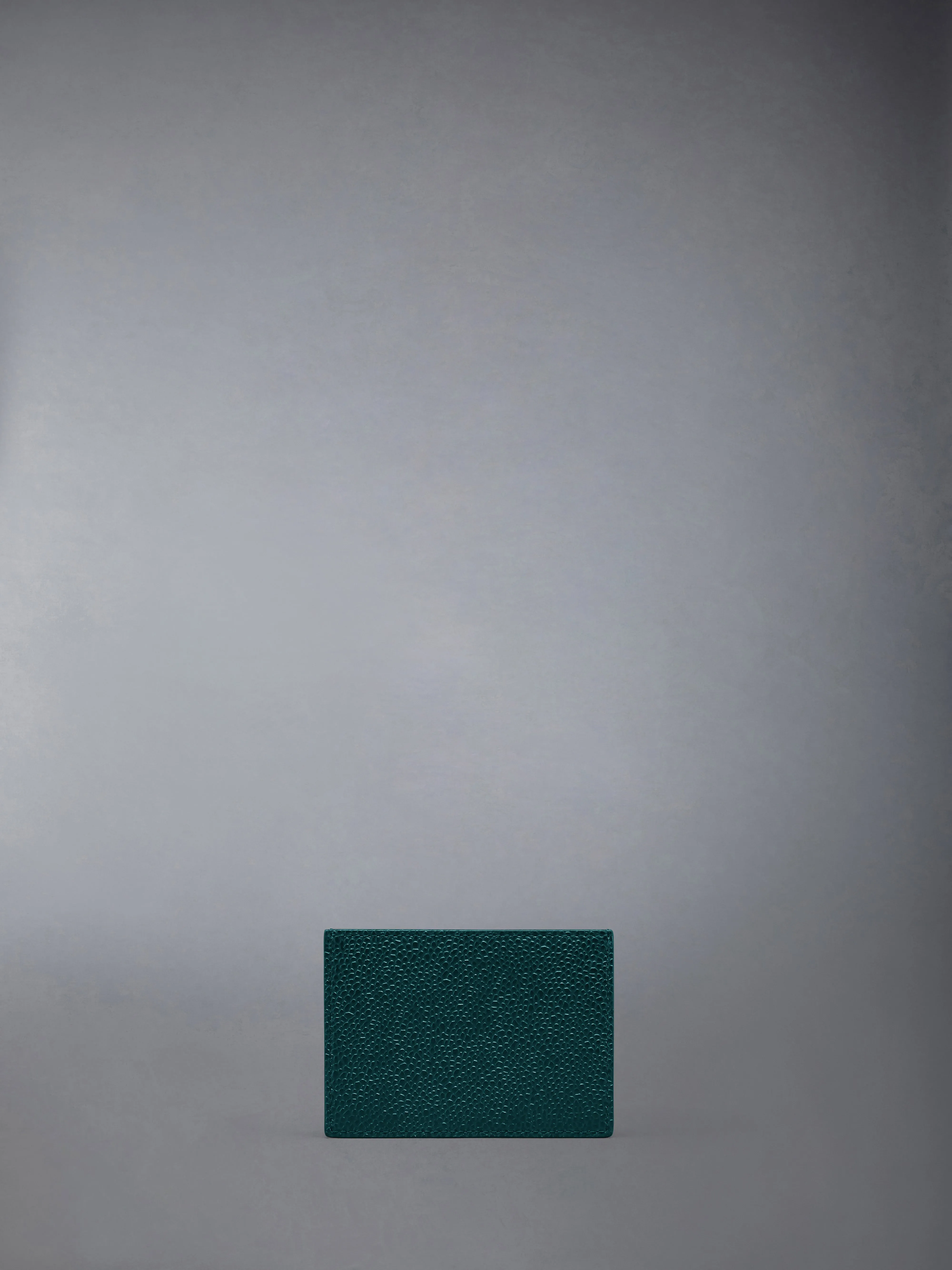 PEBBLE GRAIN SINGLE CARD HOLDER sold by Thom Browne product image thumbnail 2