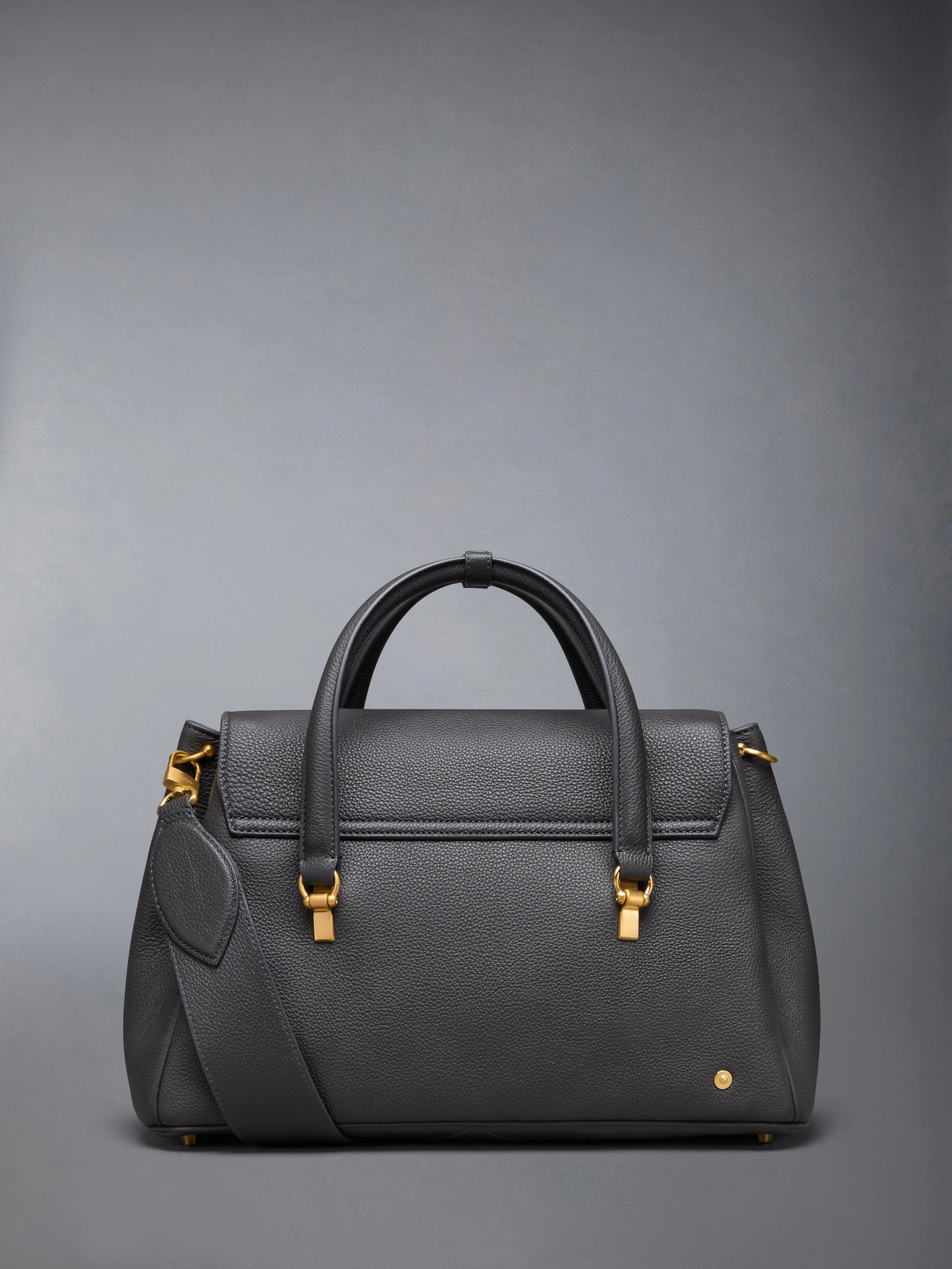 BOLTON BAG IN SOFT PEBBLE GRAIN LEATHER sold by Thom Browne product image thumbnail 4