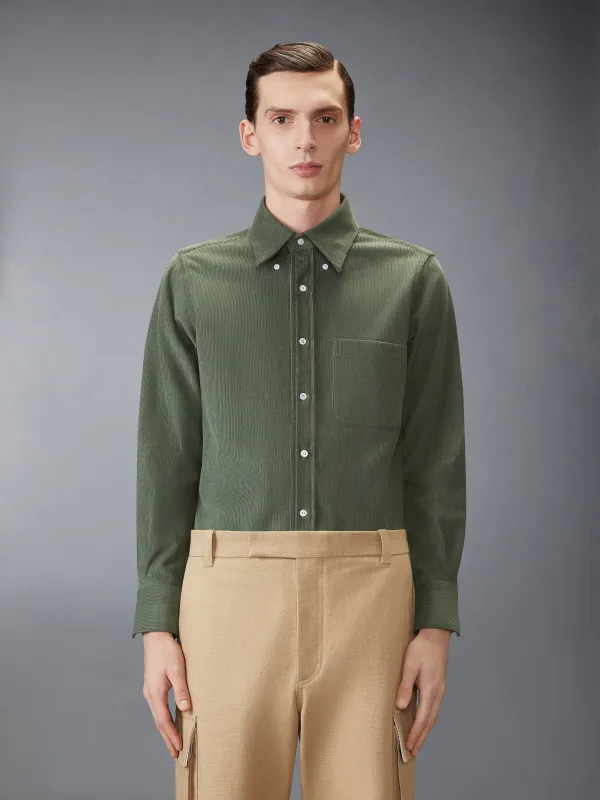 WALE CORDUROY SHIRT sold by Thom Browne