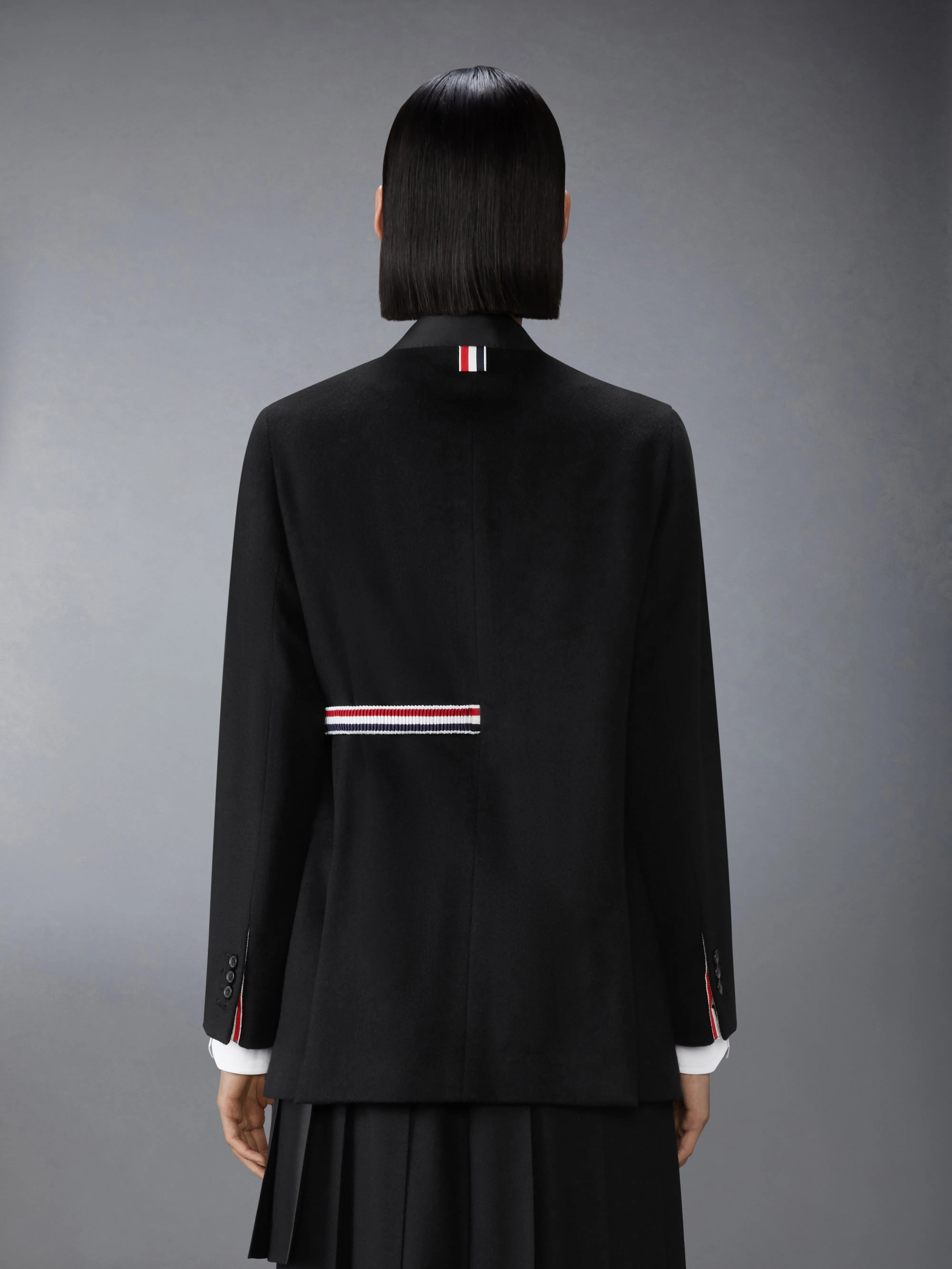 CASHMERE WOOL AND SILK 2-IN-1 SPORTCOAT sold by Thom Browne product image thumbnail 4