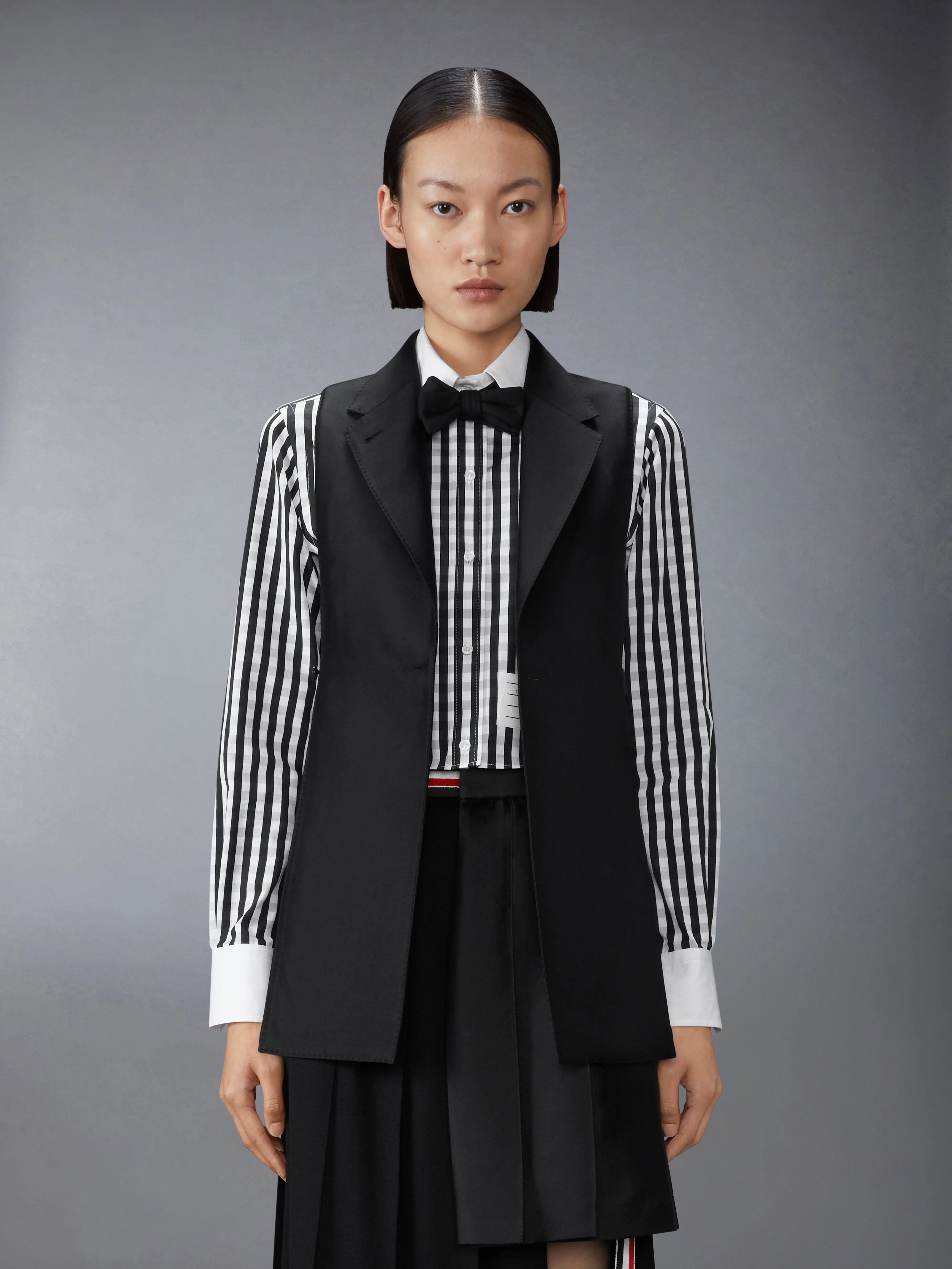 CASHMERE WOOL AND SILK 2-IN-1 SPORTCOAT sold by Thom Browne product image thumbnail 3