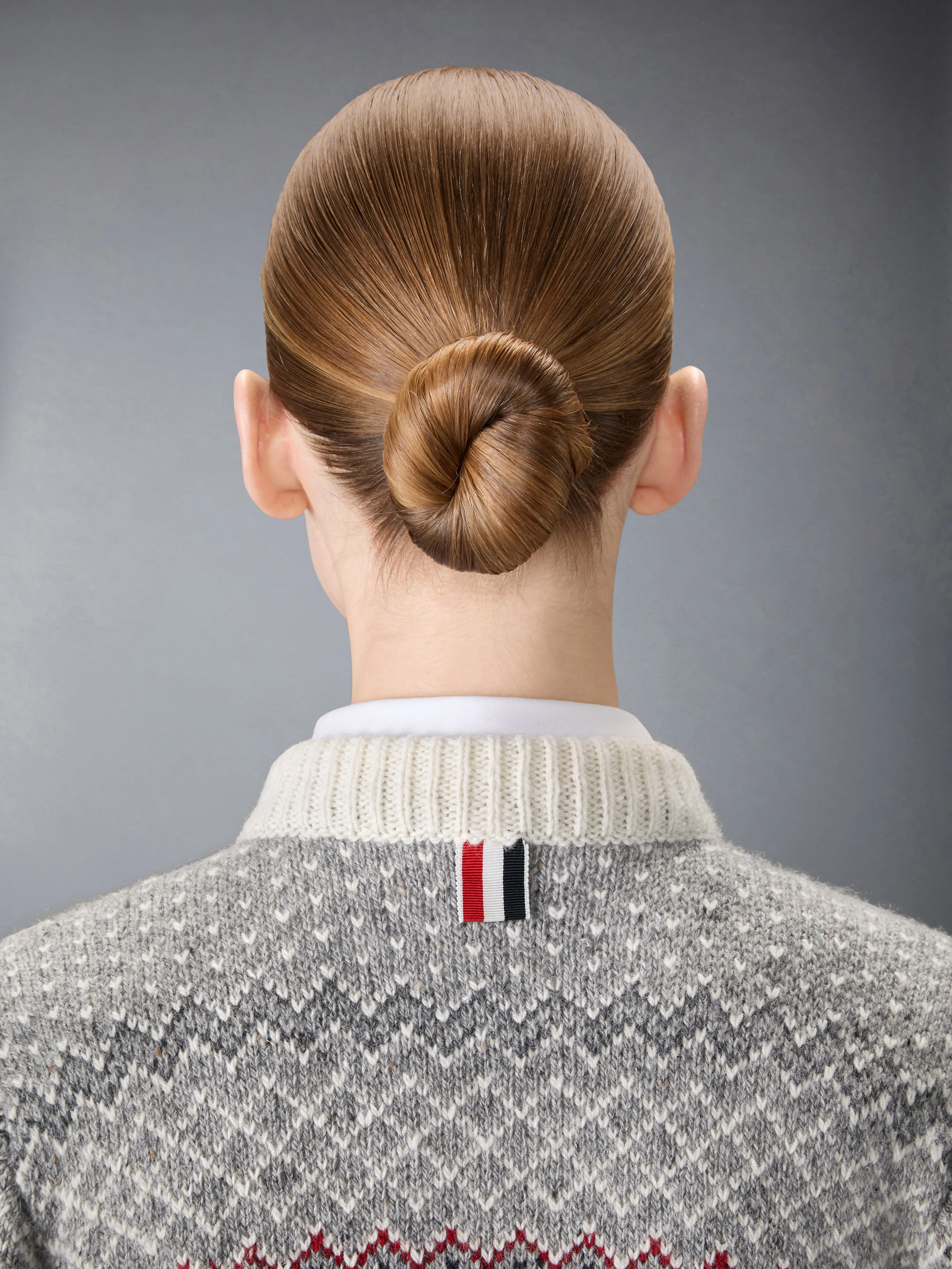 FAIRISLE JACQUARD DONEGAL CROPPED CARDIGAN sold by Thom Browne product image thumbnail 5