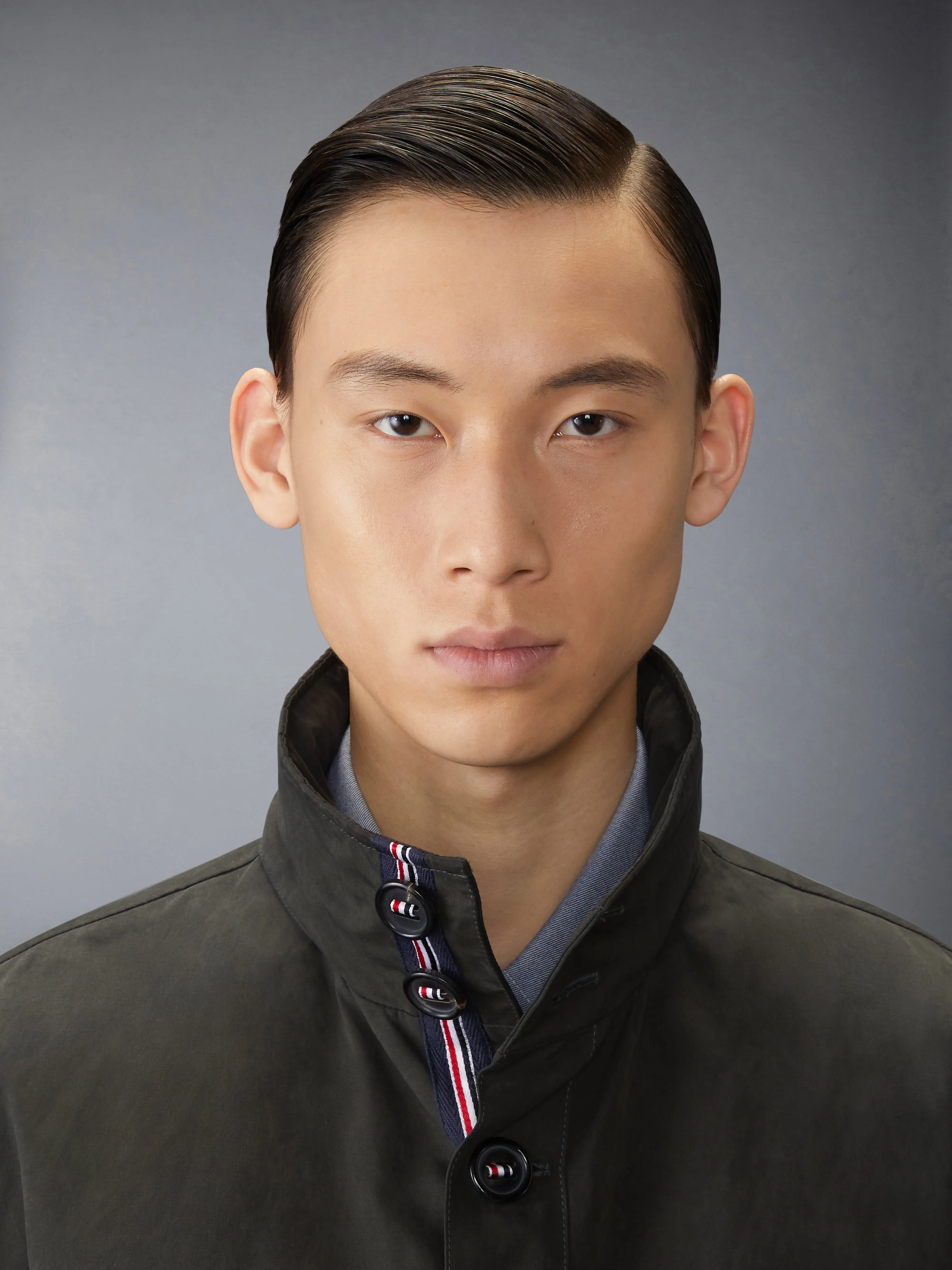WAXED TECH HOODED ANORAK JACKET sold by Thom Browne product image thumbnail 5