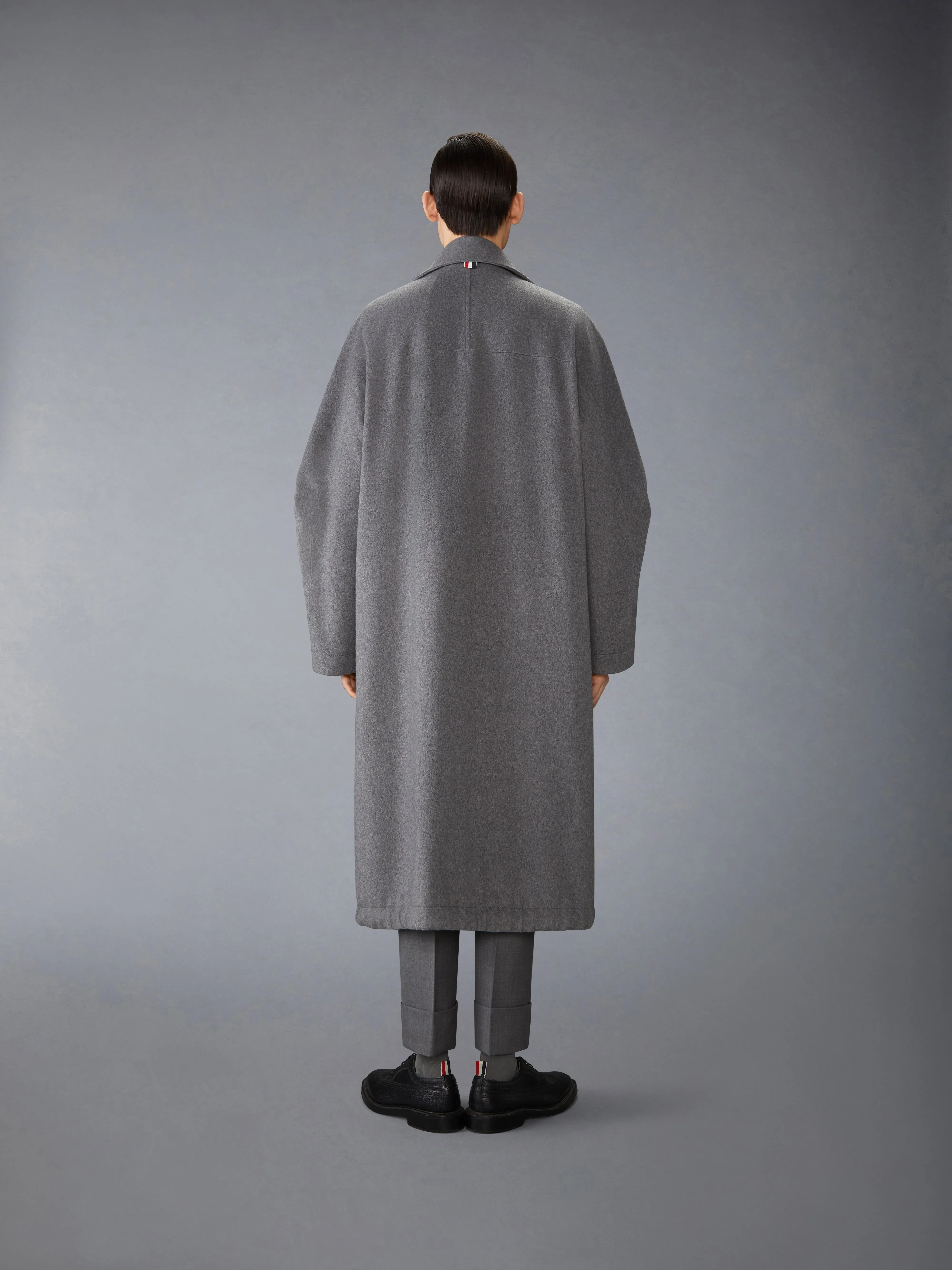 CASHMERE WATERPROOF HOODED PARKA sold by Thom Browne product image thumbnail 4