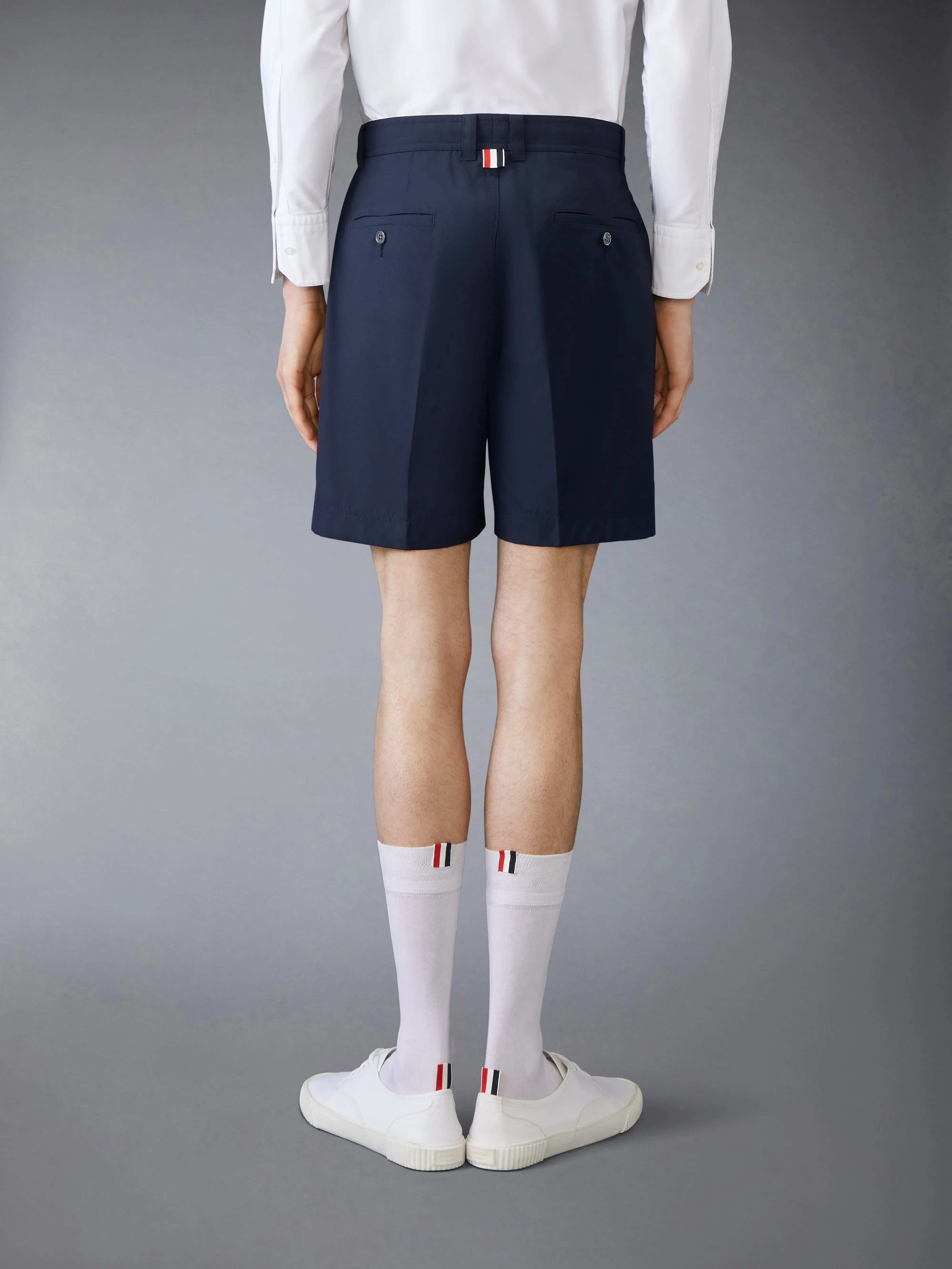 TYPEWRITER CLOTH UTILITY CHINO SHORTS sold by Thom Browne product image thumbnail 2