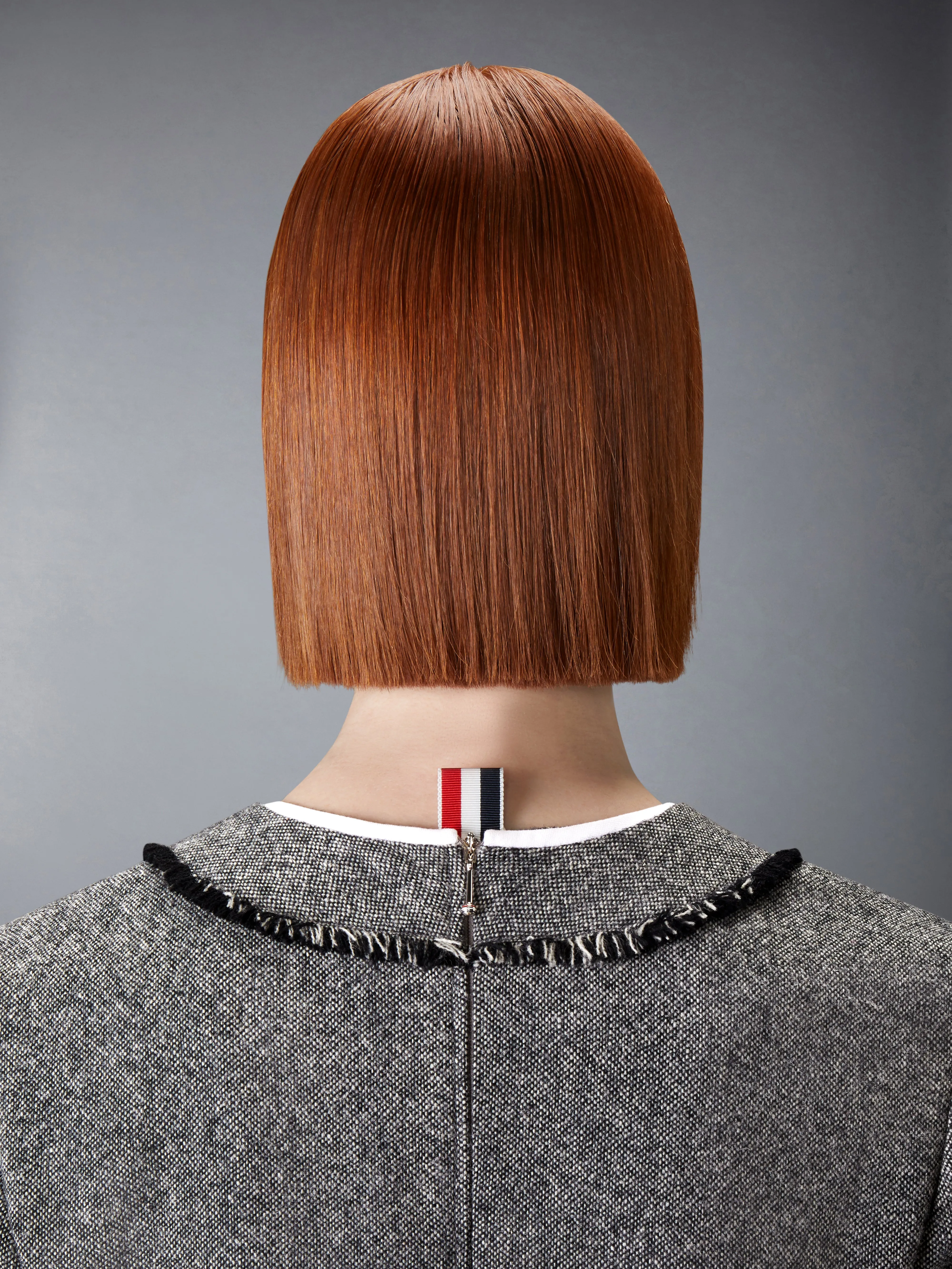 SOLID DONEGAL TWEED TROMPE L'OEIL DRESS sold by Thom Browne product image thumbnail 4