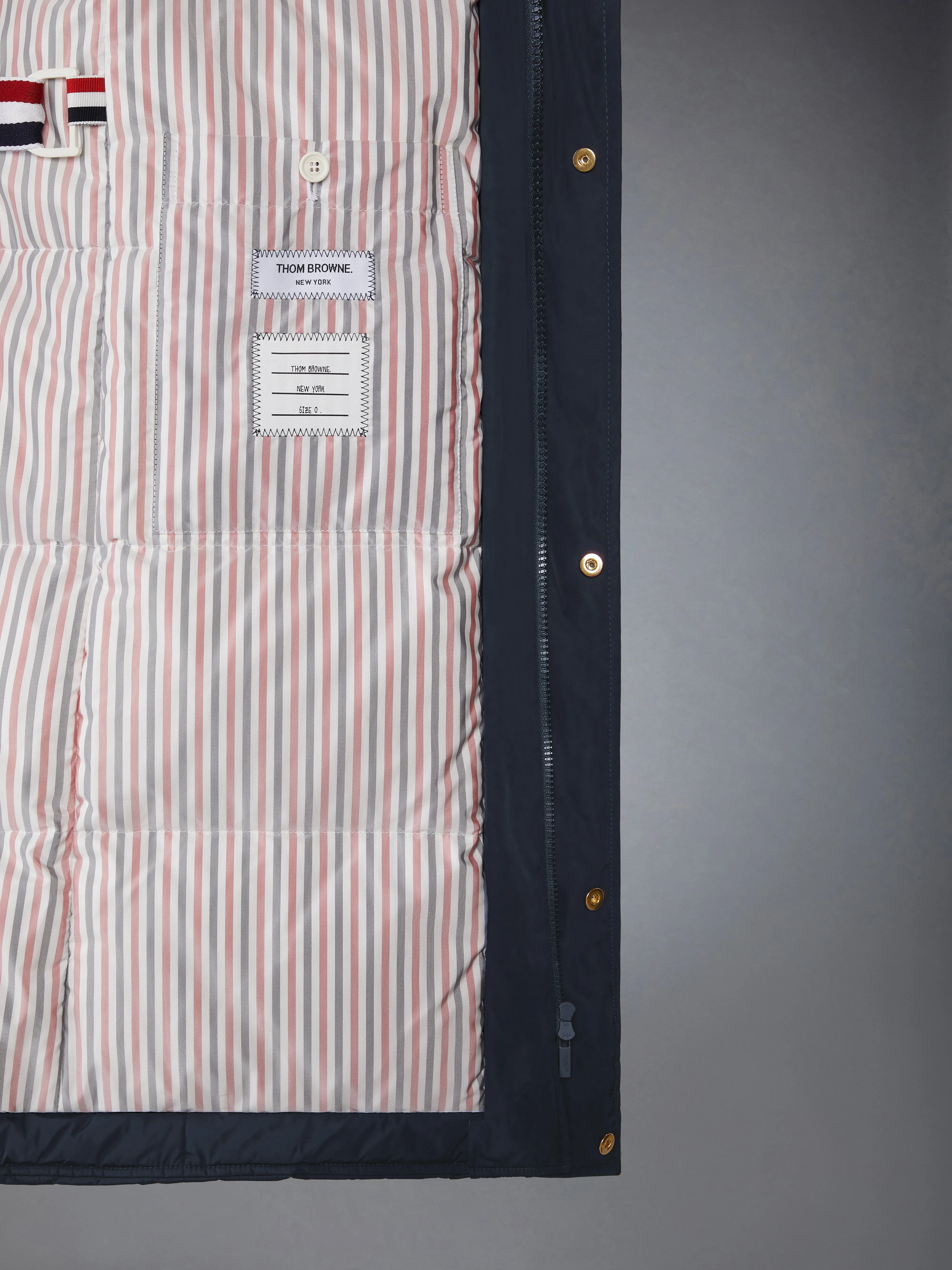 POLY TWILL 4-BAR DOWN FILLED PARKA sold by Thom Browne product image thumbnail 5