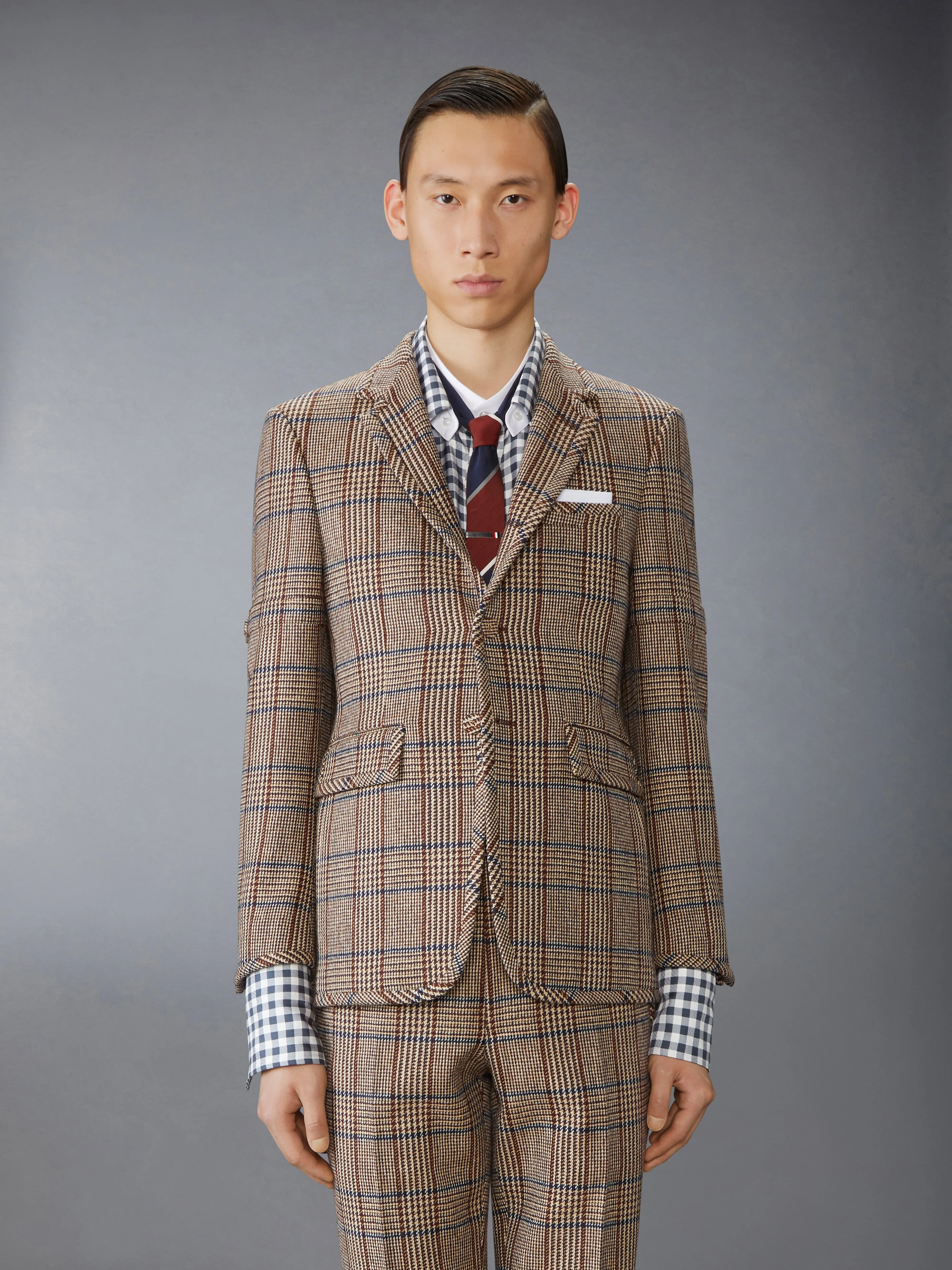 HUNTING TWEED ARMBAND SPORTCOAT sold by Thom Browne