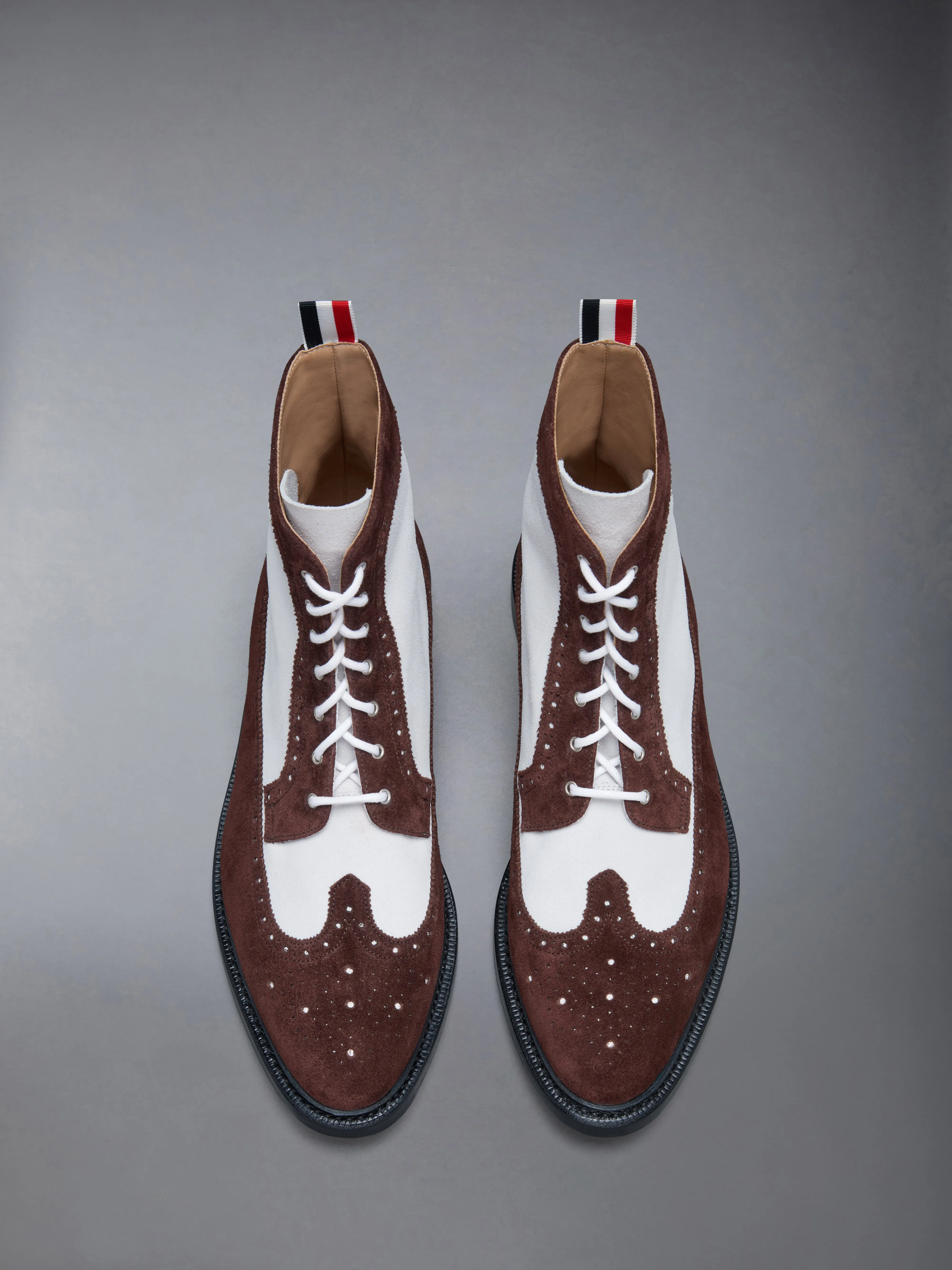 CALF SUEDE LONGWING BOOT sold by Thom Browne product image thumbnail 5