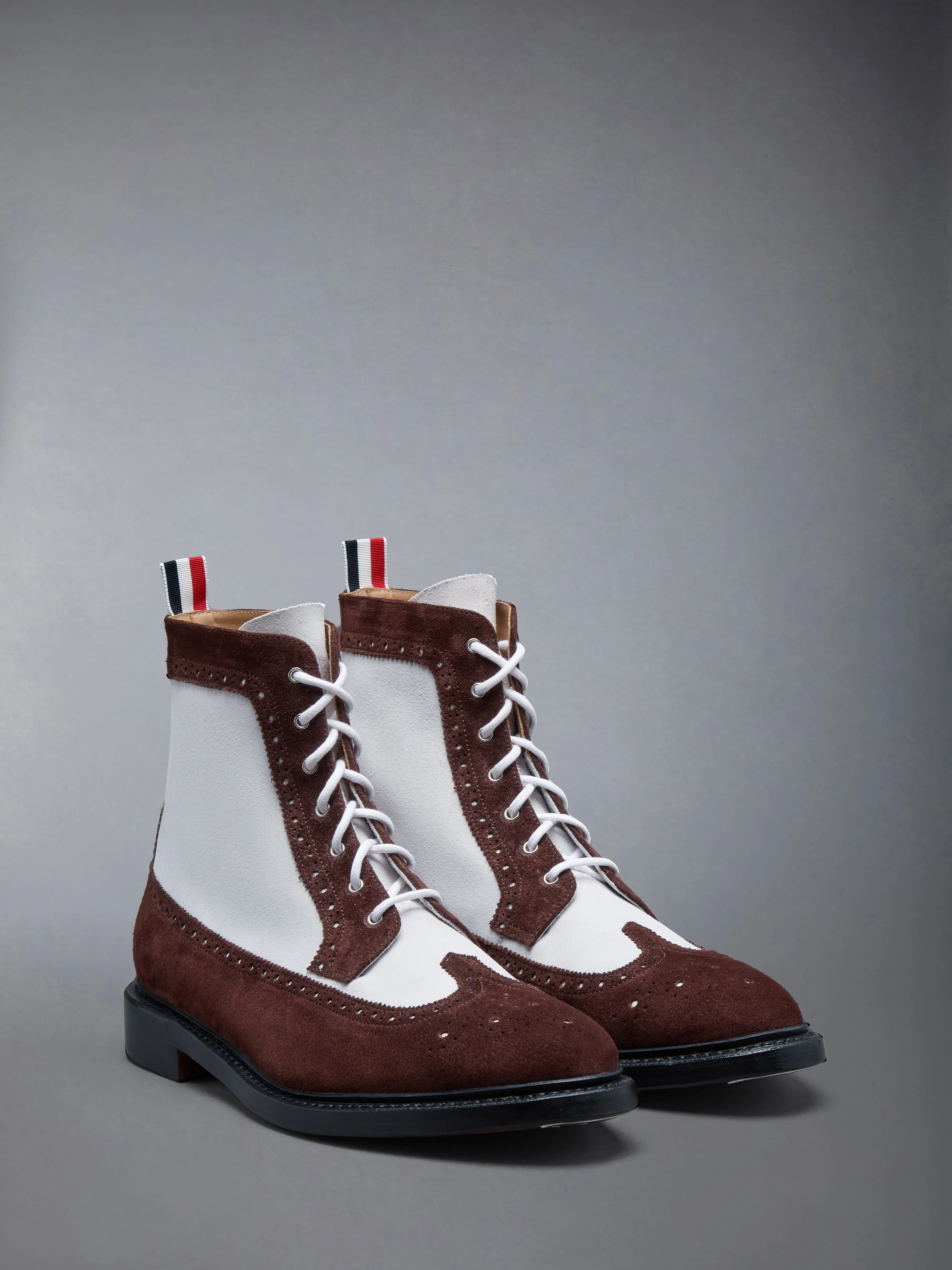 CALF SUEDE LONGWING BOOT sold by Thom Browne product image thumbnail 2