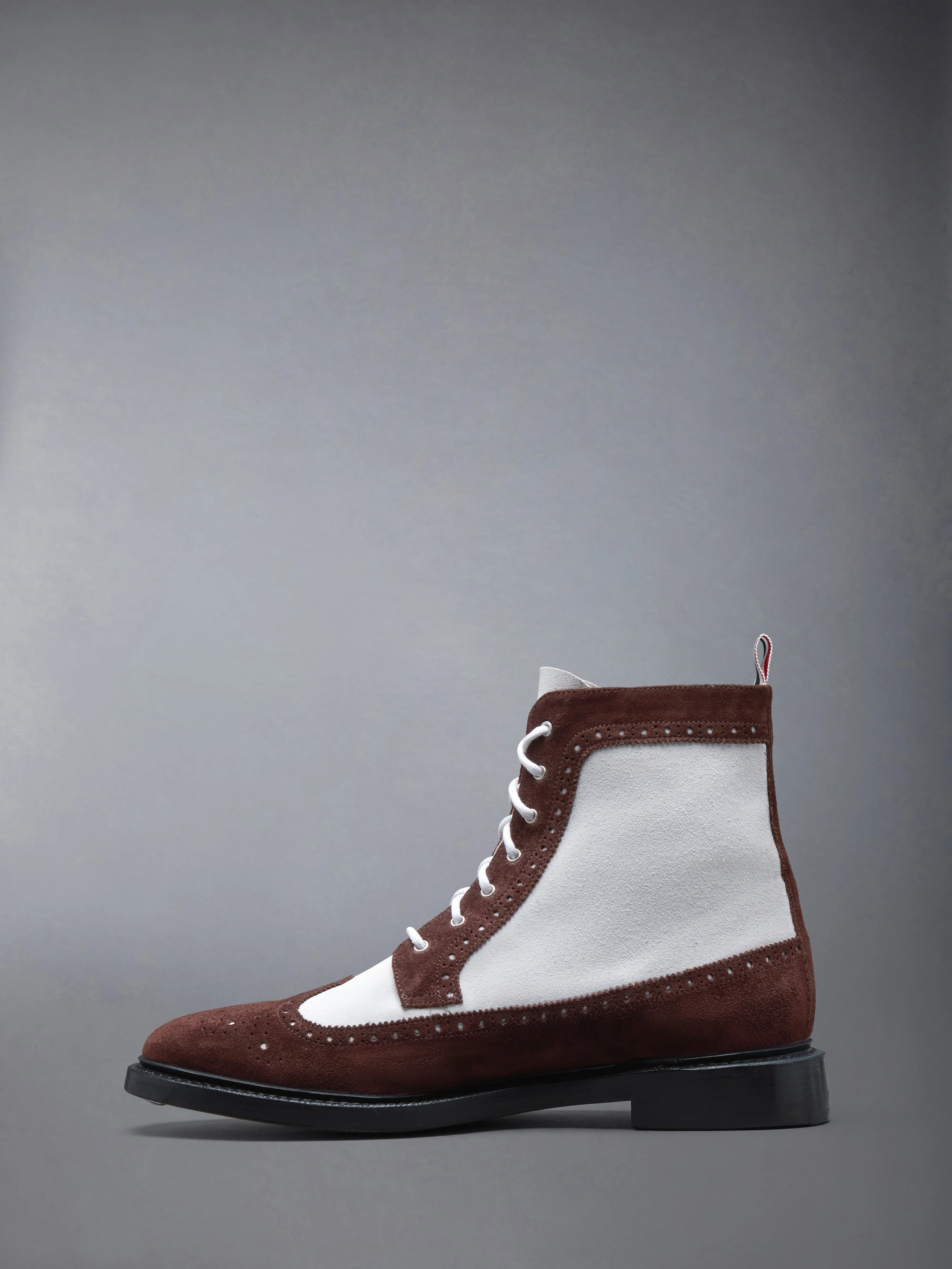 CALF SUEDE LONGWING BOOT sold by Thom Browne product image thumbnail 3