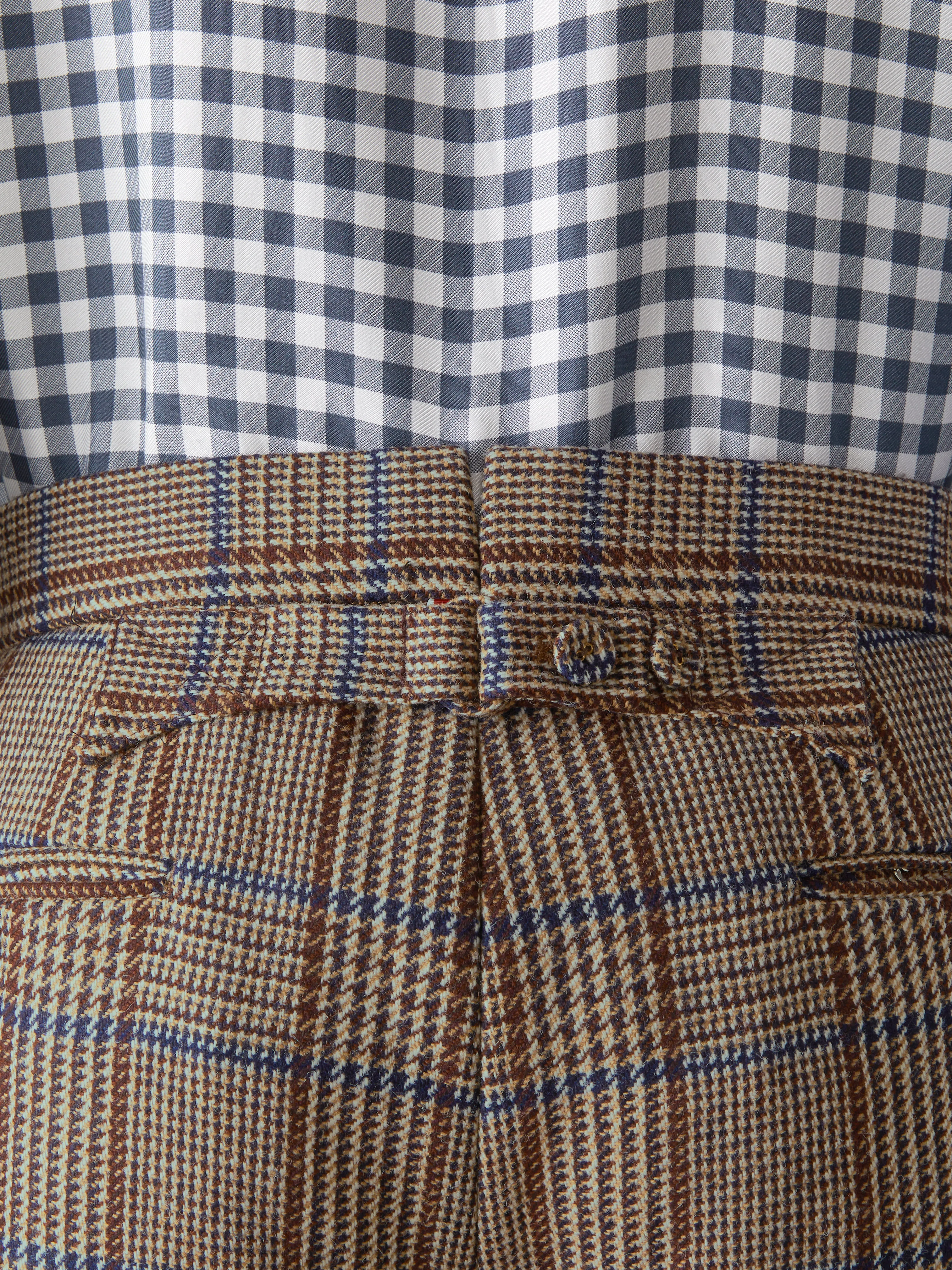 HUNTING TWEED TROUSER sold by Thom Browne product image thumbnail 4