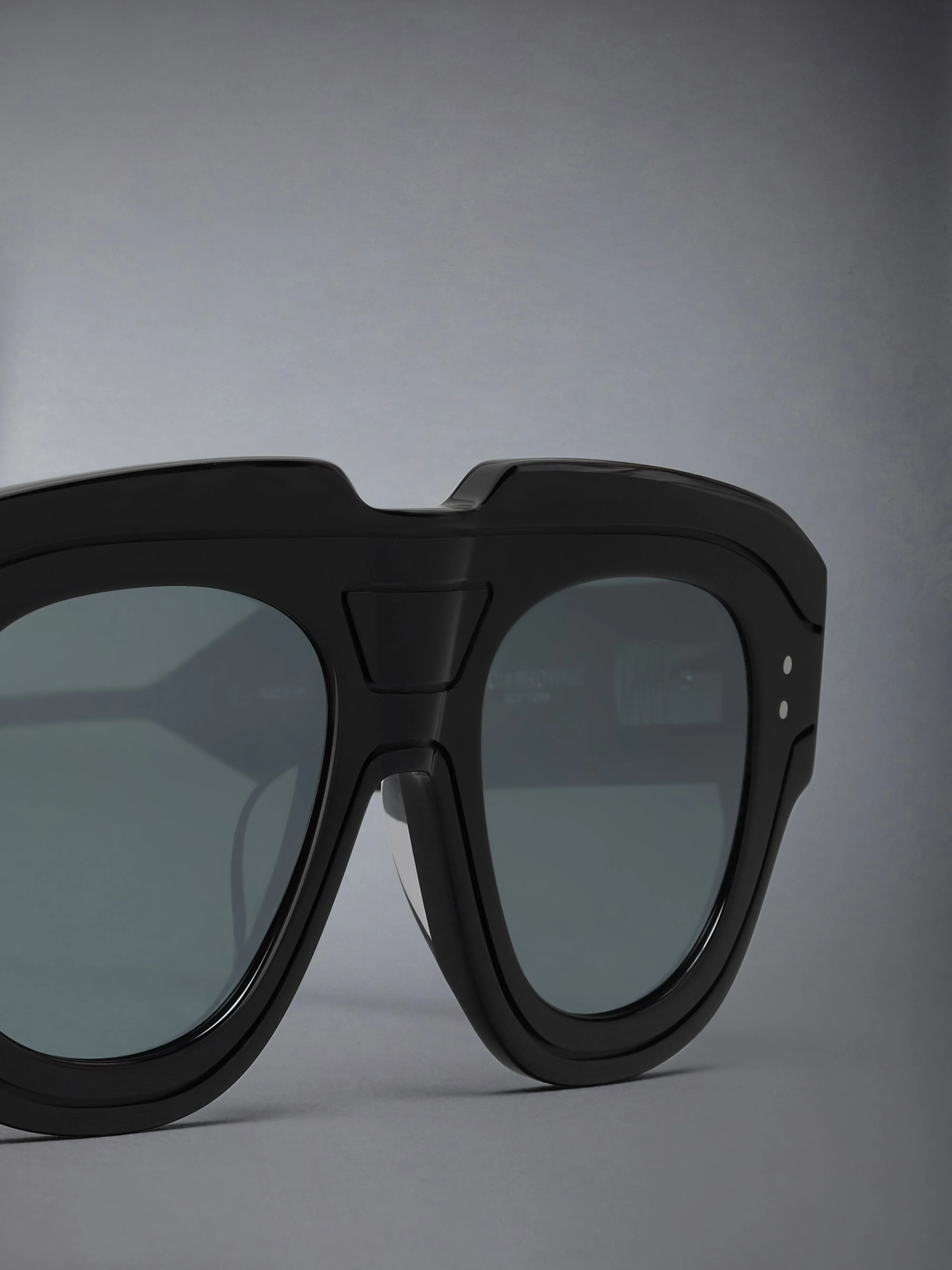 ACETATE RECTANGULAR SUNGLASSES sold by Thom Browne product image thumbnail 3