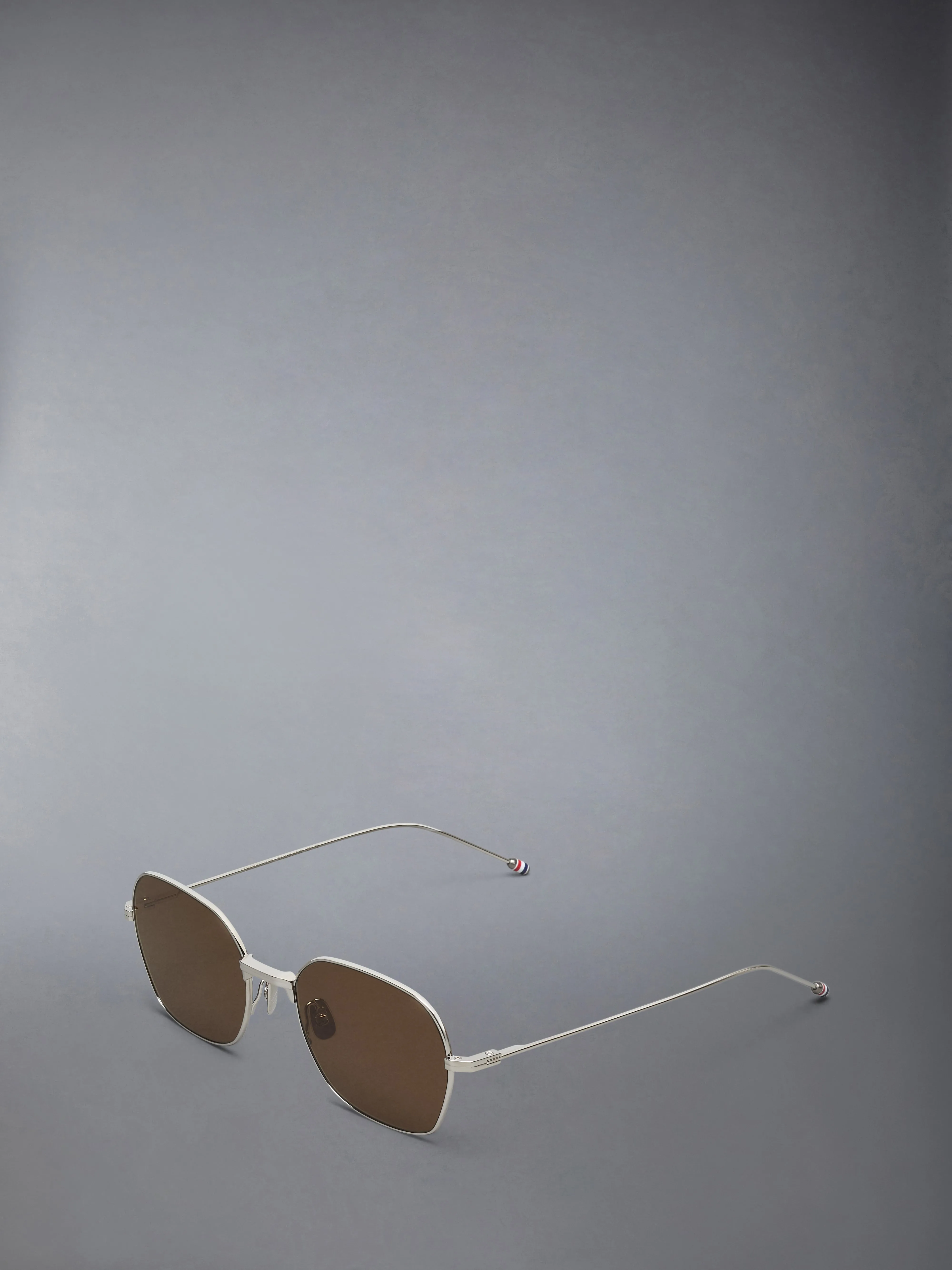 TITANIUM RECTANGULAR SUNGLASSES sold by Thom Browne product image thumbnail 2