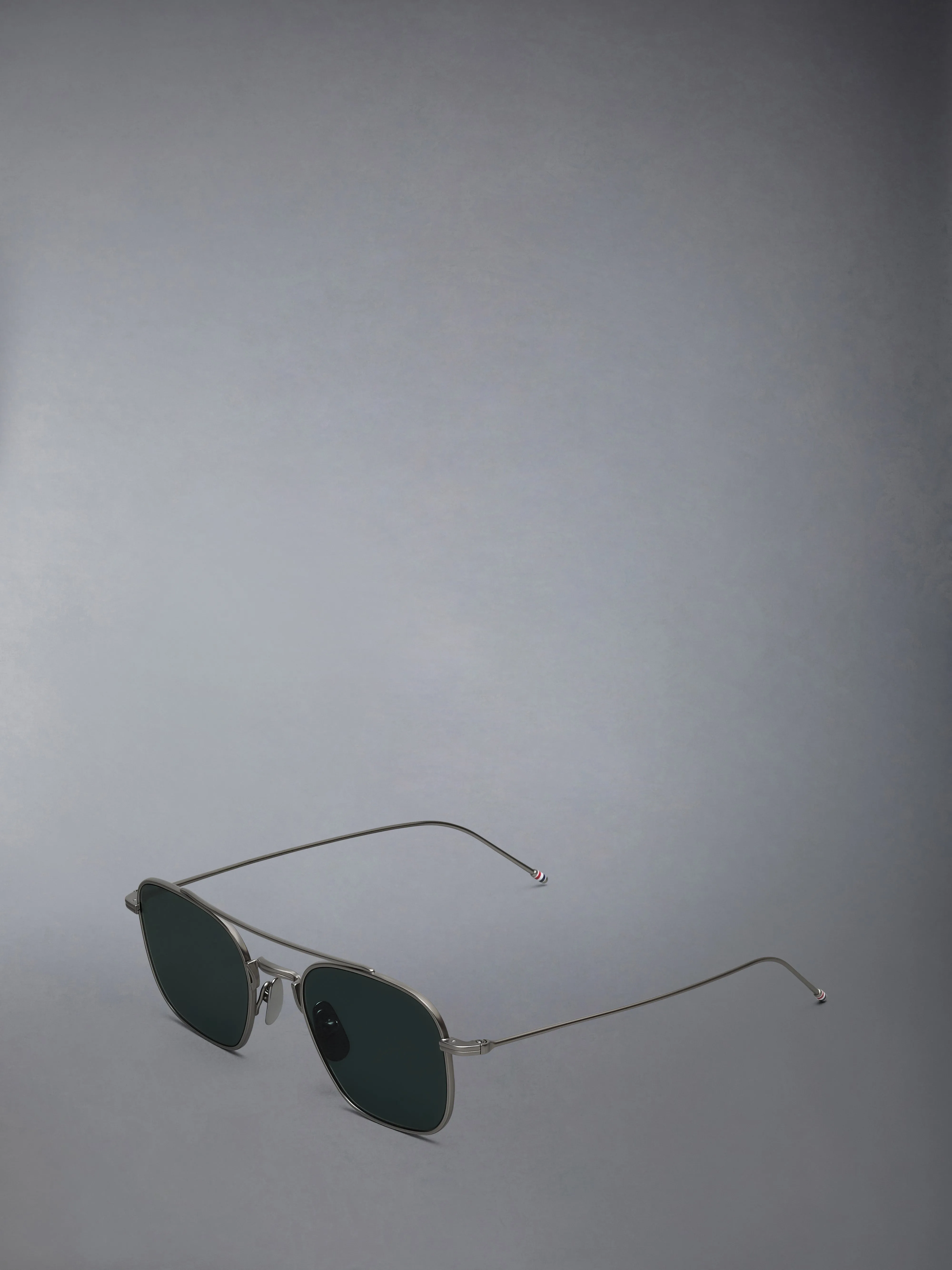 TITANIUM SQUARED AVIATOR SUNGLASSES sold by Thom Browne product image thumbnail 2