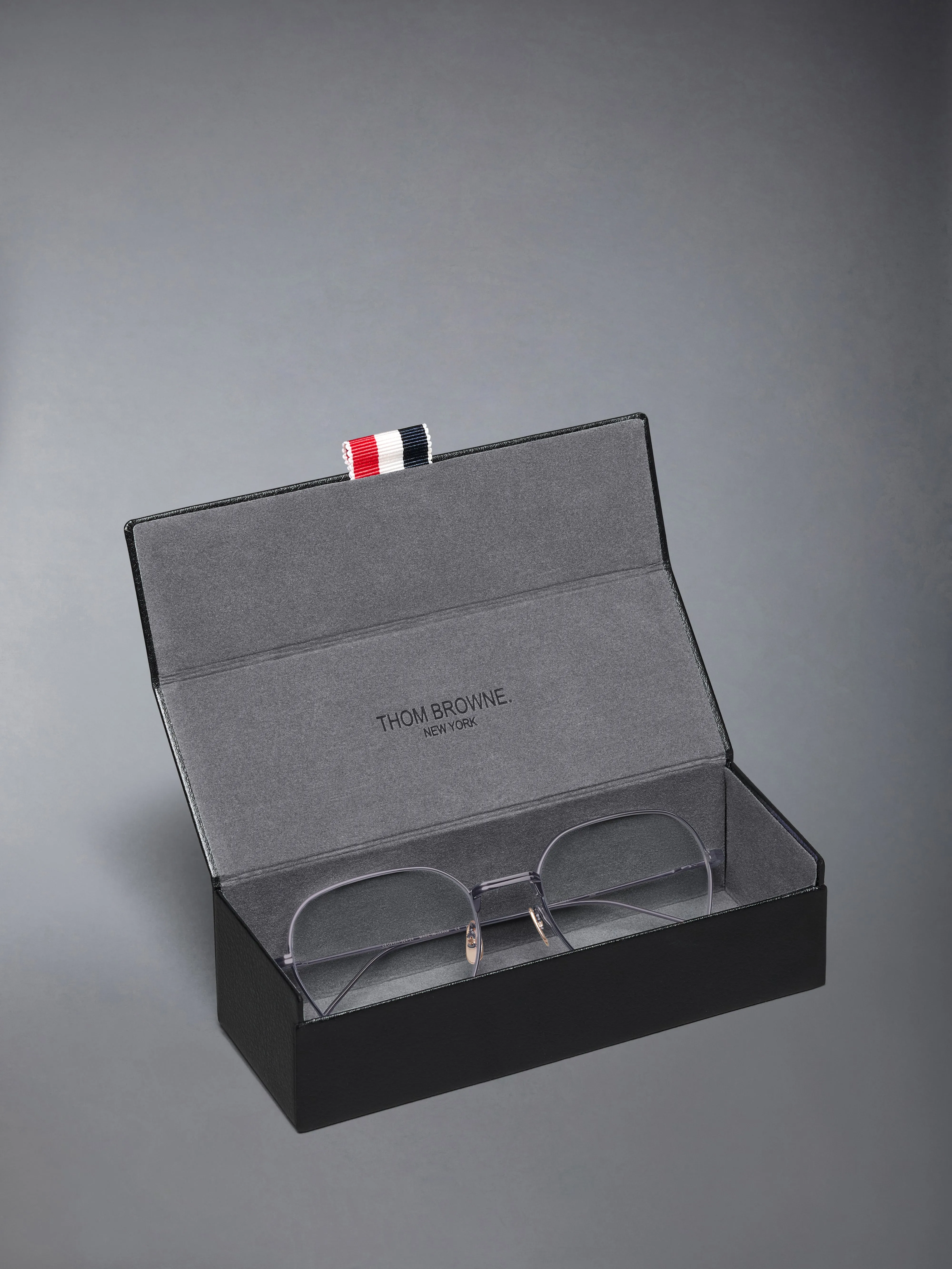 TITANIUM RECTANGULAR EYEGLASSES sold by Thom Browne product image thumbnail 4