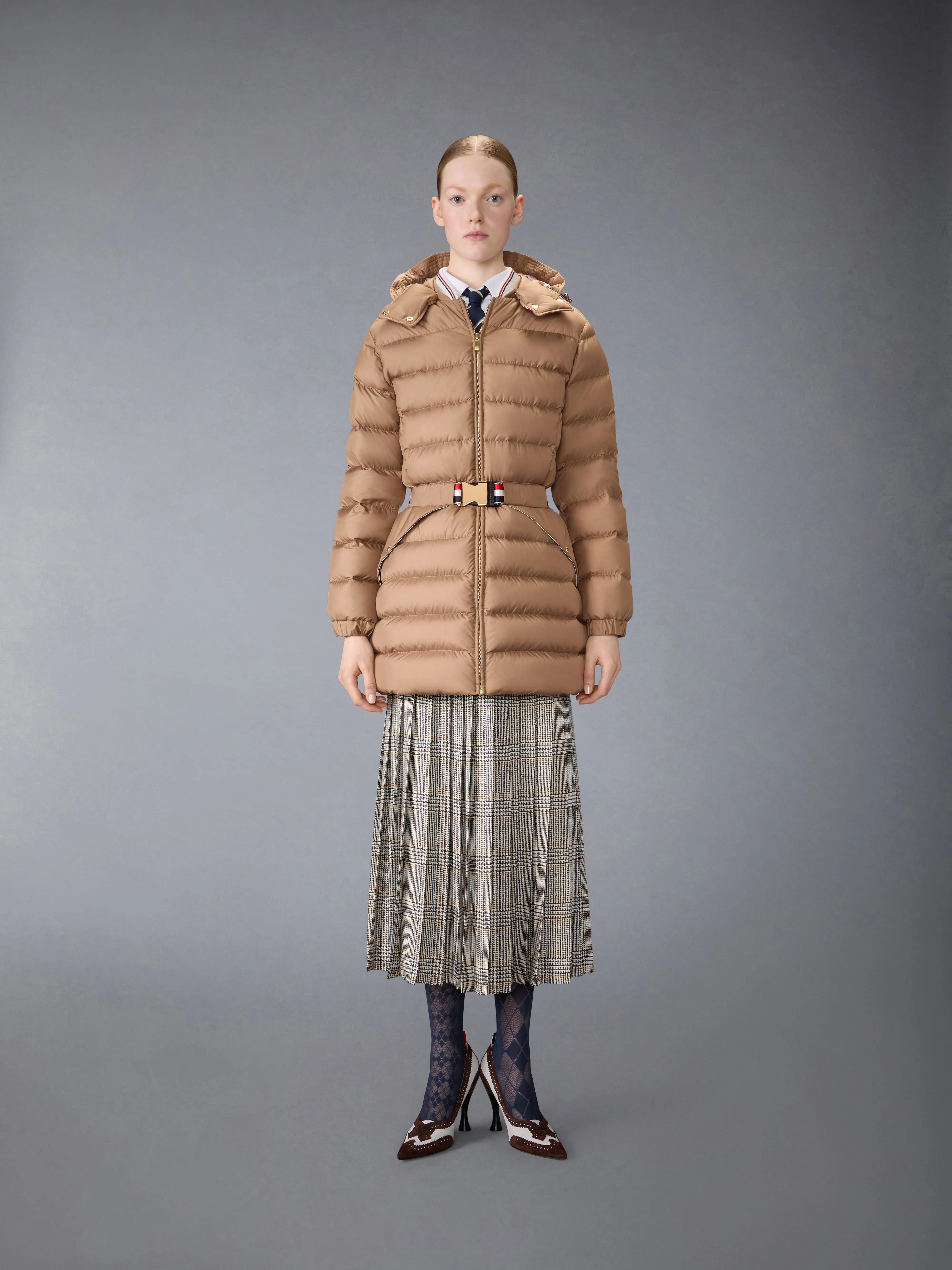 ULTRA LIGHT NYLON TECH DOWN JACKET sold by Thom Browne