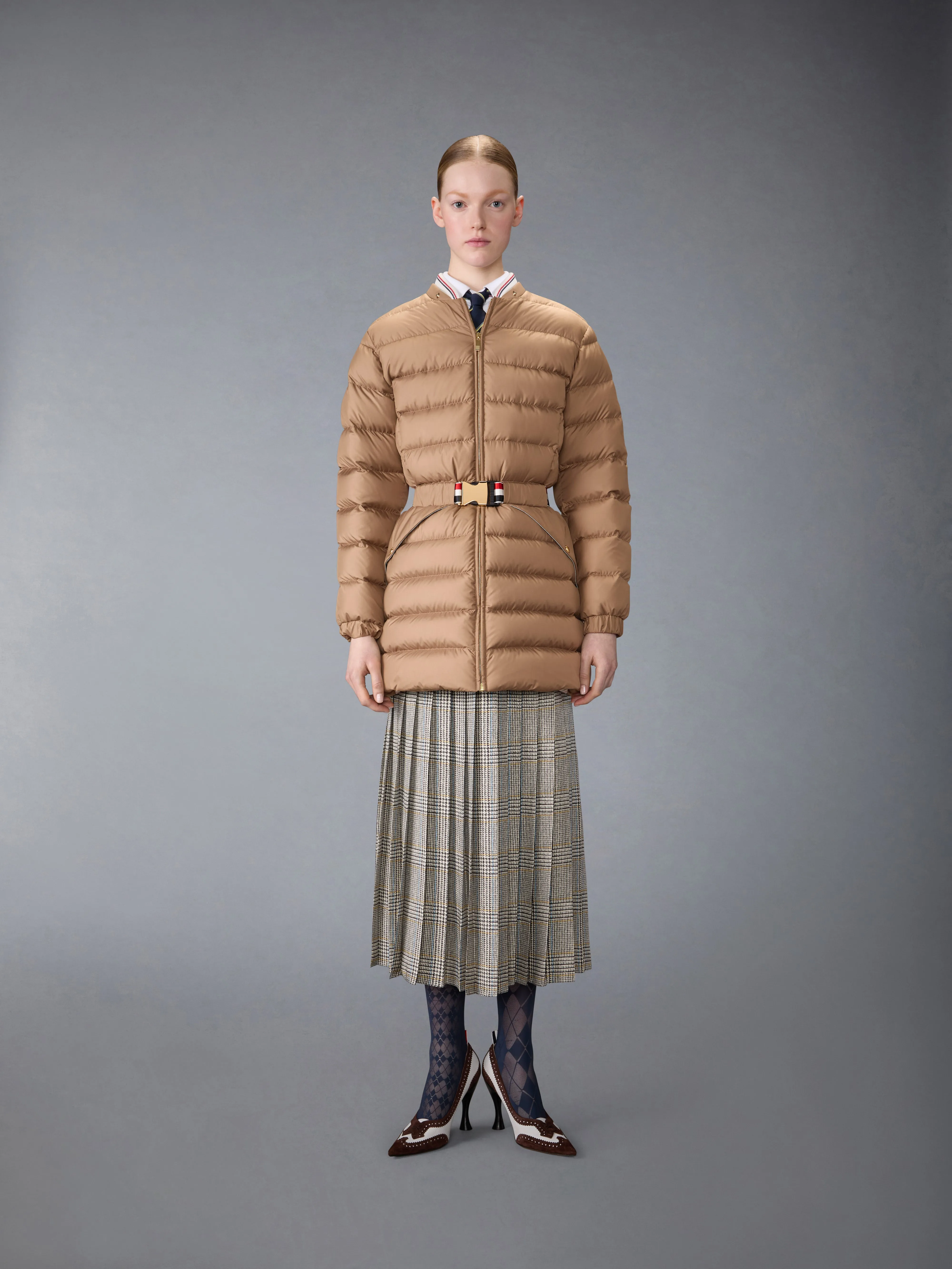 ULTRA LIGHT NYLON TECH DOWN JACKET sold by Thom Browne product image thumbnail 2