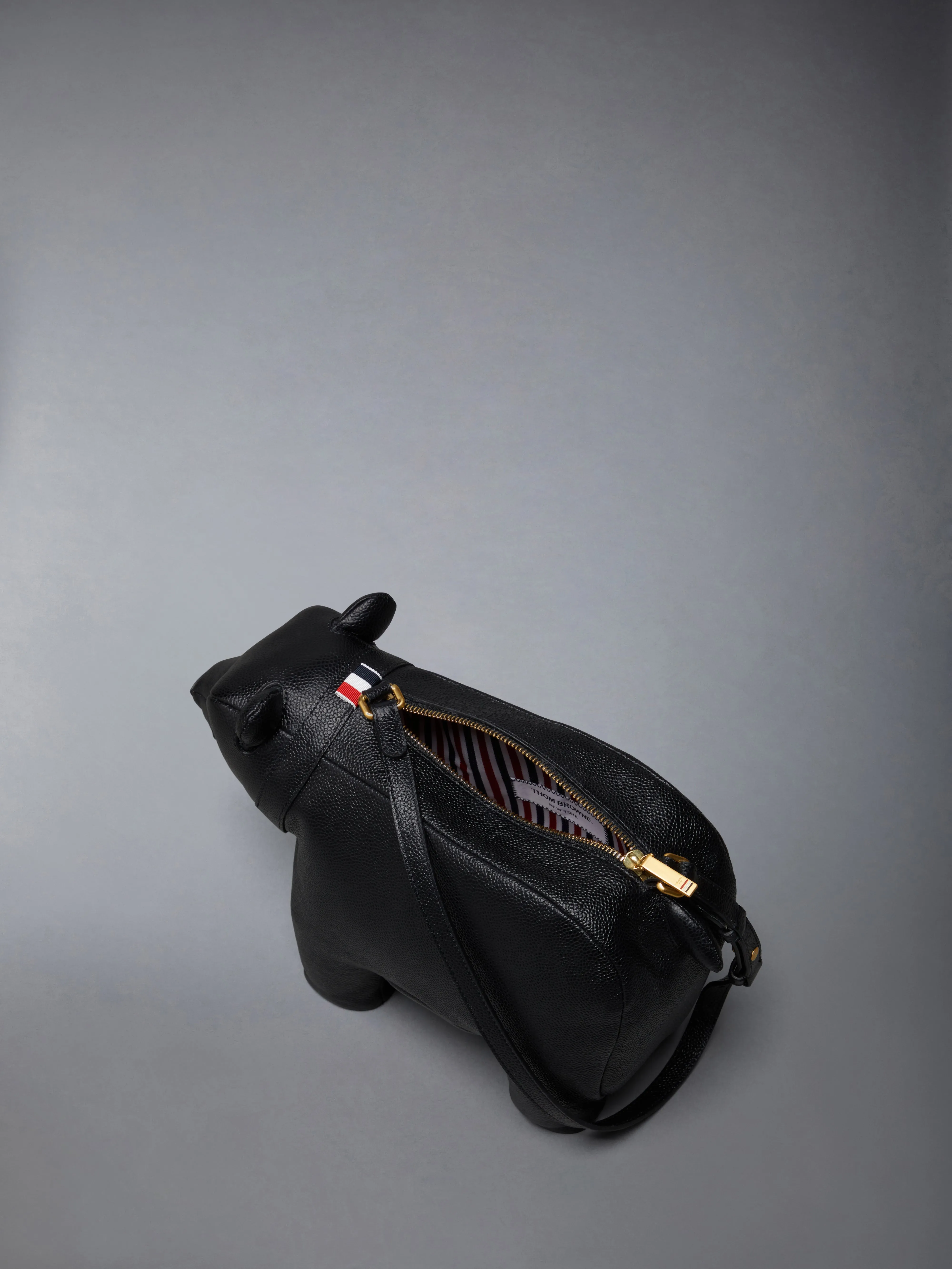 PEBBLE GRAIN BABY BEAR BAG sold by Thom Browne product image thumbnail 5