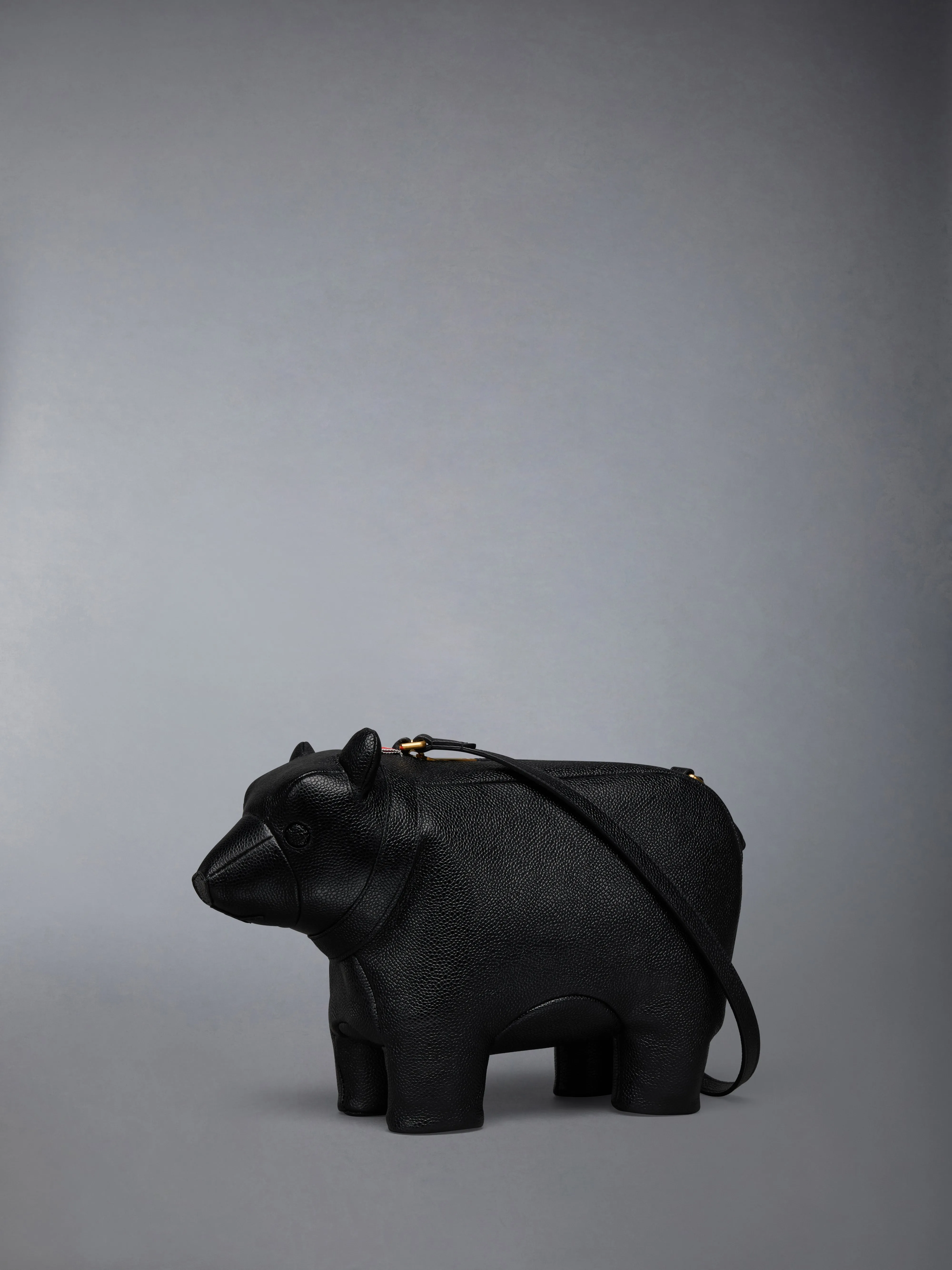 PEBBLE GRAIN BABY BEAR BAG sold by Thom Browne product image thumbnail 2
