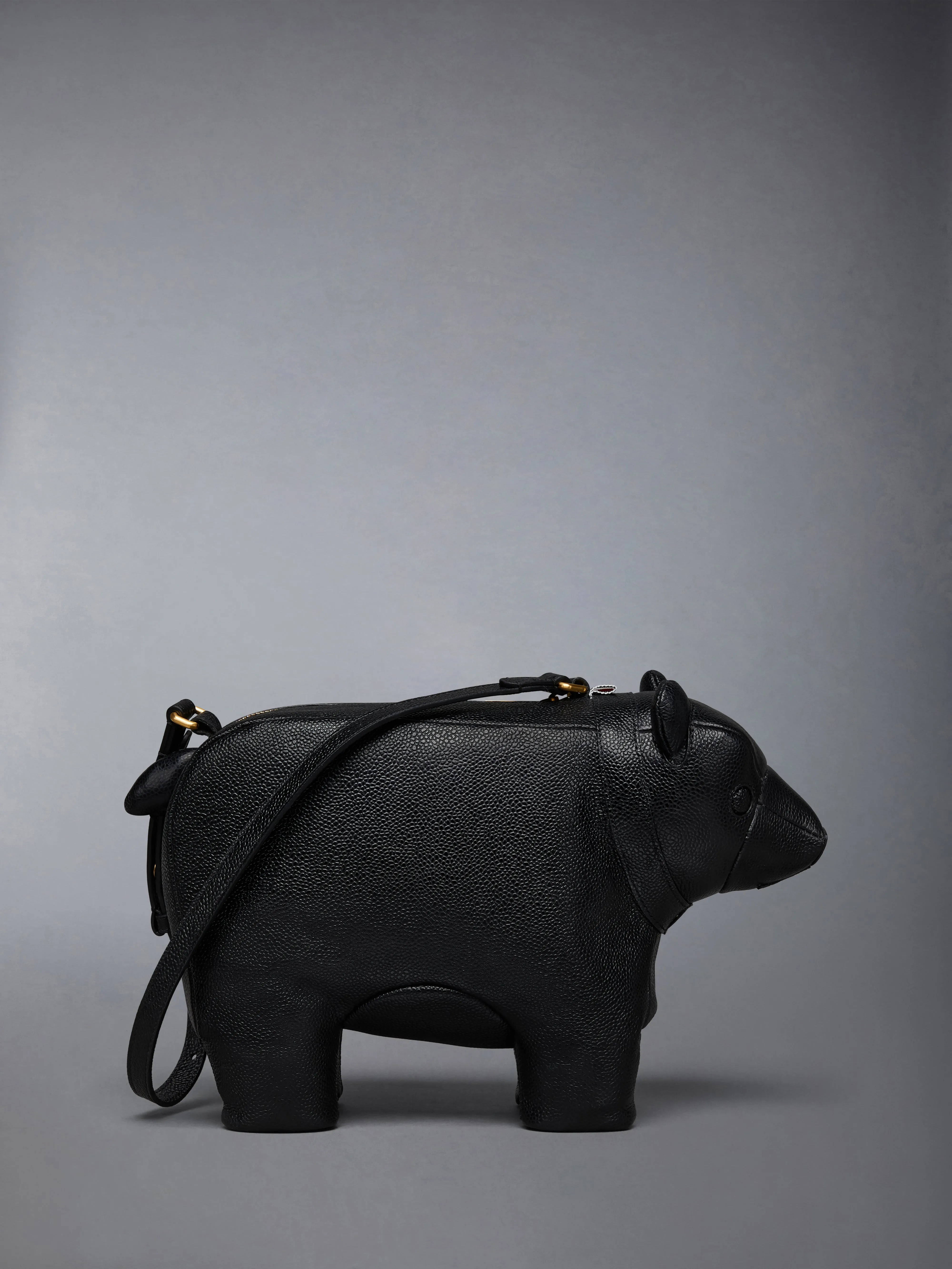PEBBLE GRAIN BABY BEAR BAG sold by Thom Browne product image thumbnail 3
