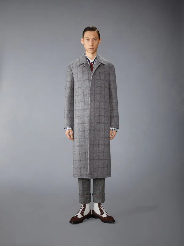 BROWNE 65 ARMBAND BAL COLLAR COAT sold by Thom Browne