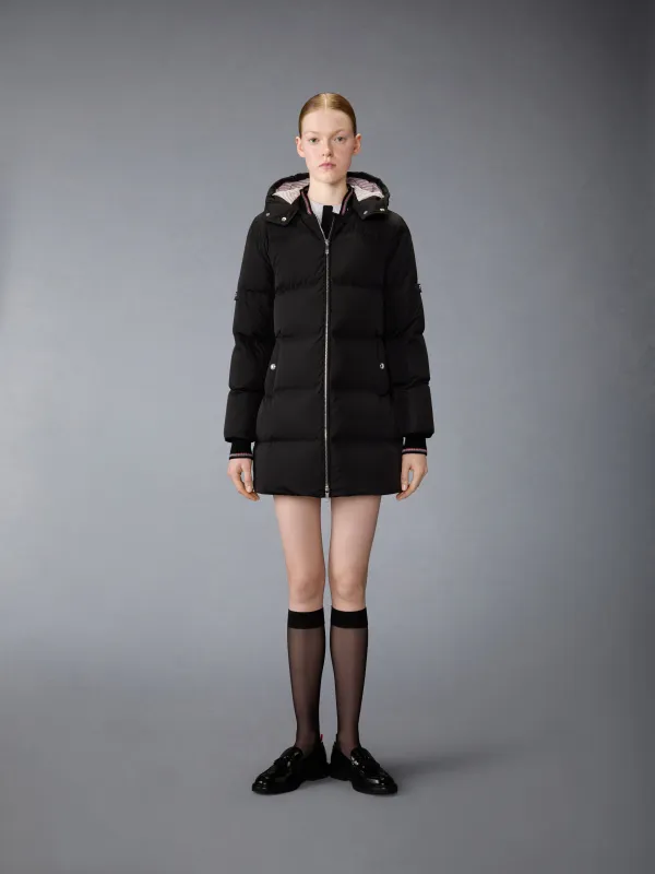 POLY TECH DOWN FILLED ARMBAND PARKA sold by Thom Browne