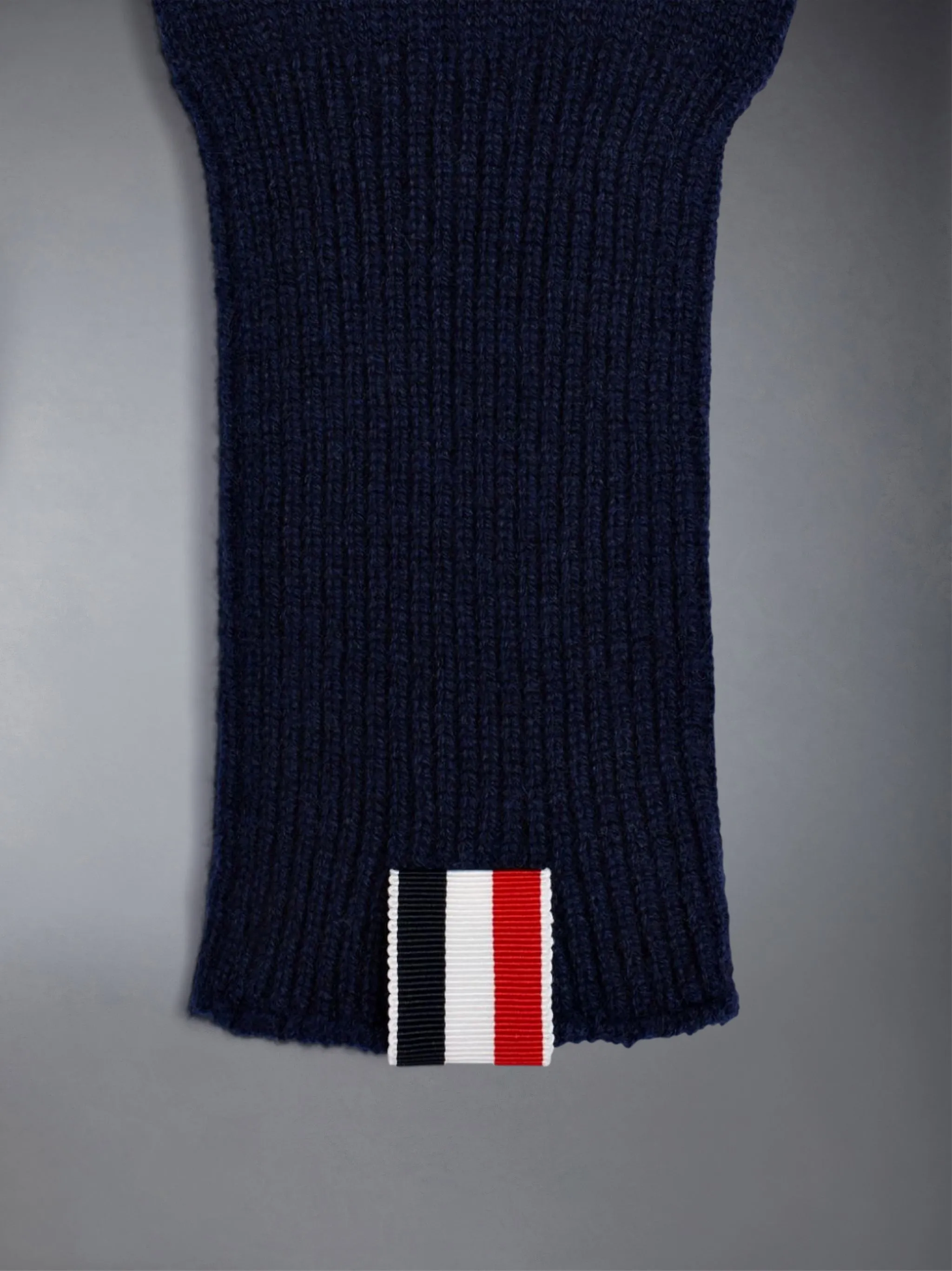 CASHMERE RIBBED 4-BAR GLOVES sold by Thom Browne product image thumbnail 2