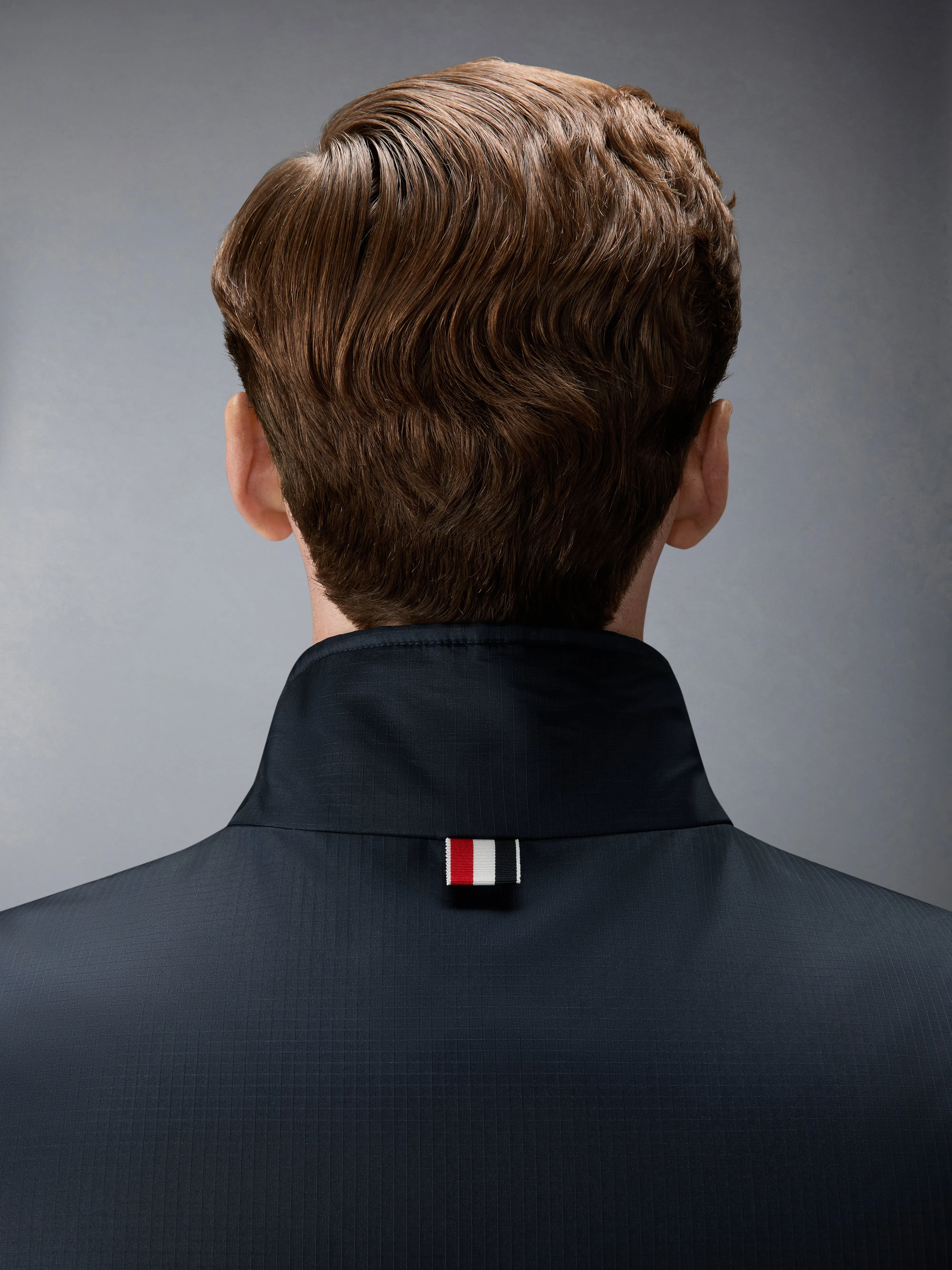 SHINY RIPSTOP LIGHTWEIGHT DOWN FILLED 4-BAR VEST sold by Thom Browne product image thumbnail 5